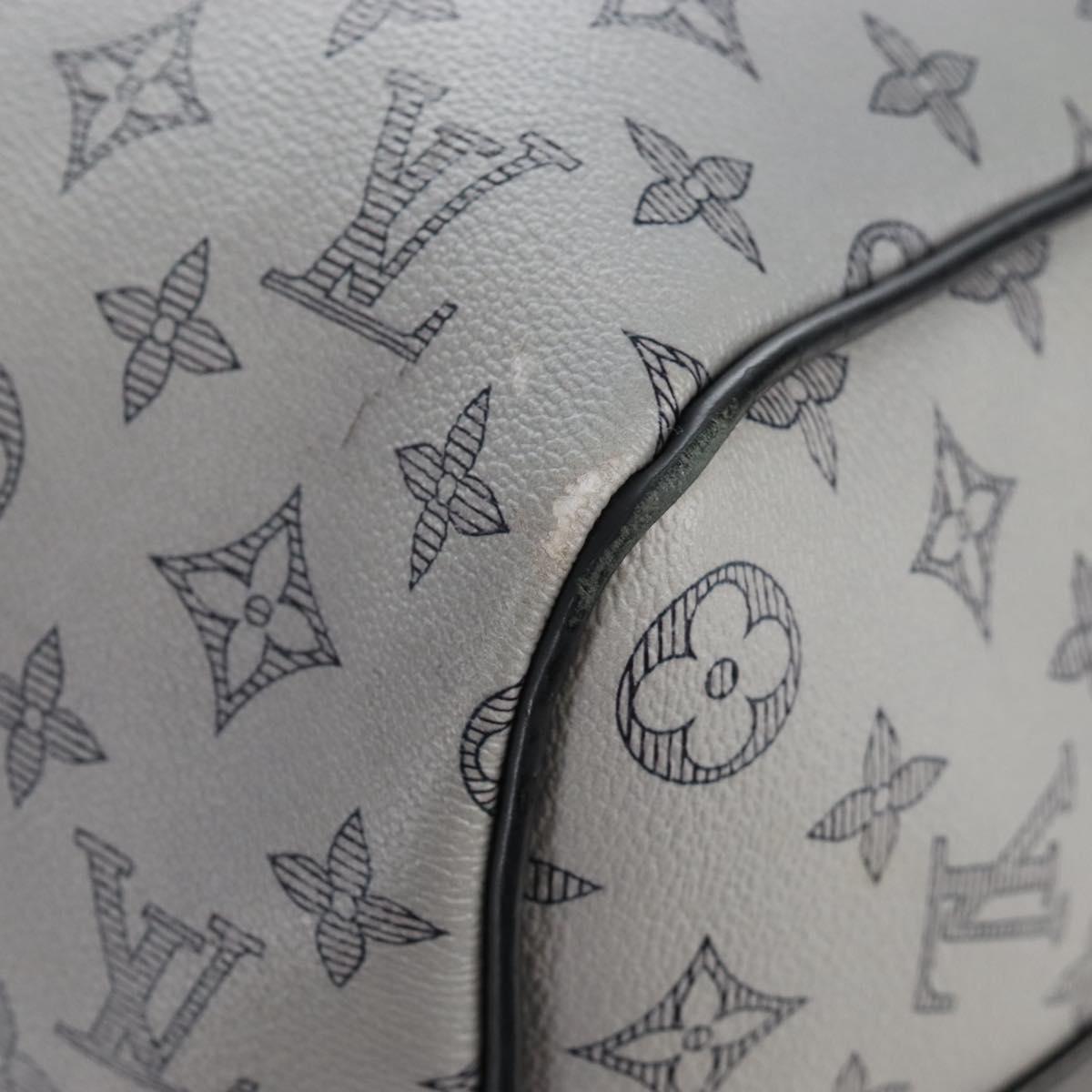 LOUIS VUITTON Monogram Savanna Keepall Bandouliere 45 Bag M54129 Auth 210069V