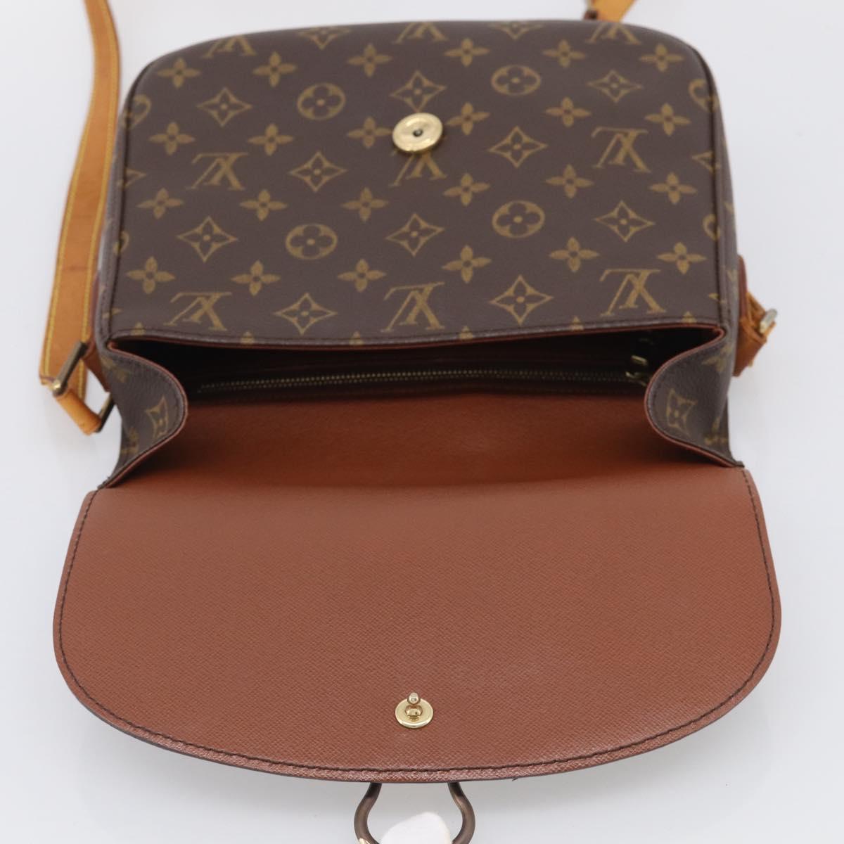 LOUIS VUITTON Monogram Saint Cloud GM Shoulder Bag M51242 LV Auth 210071