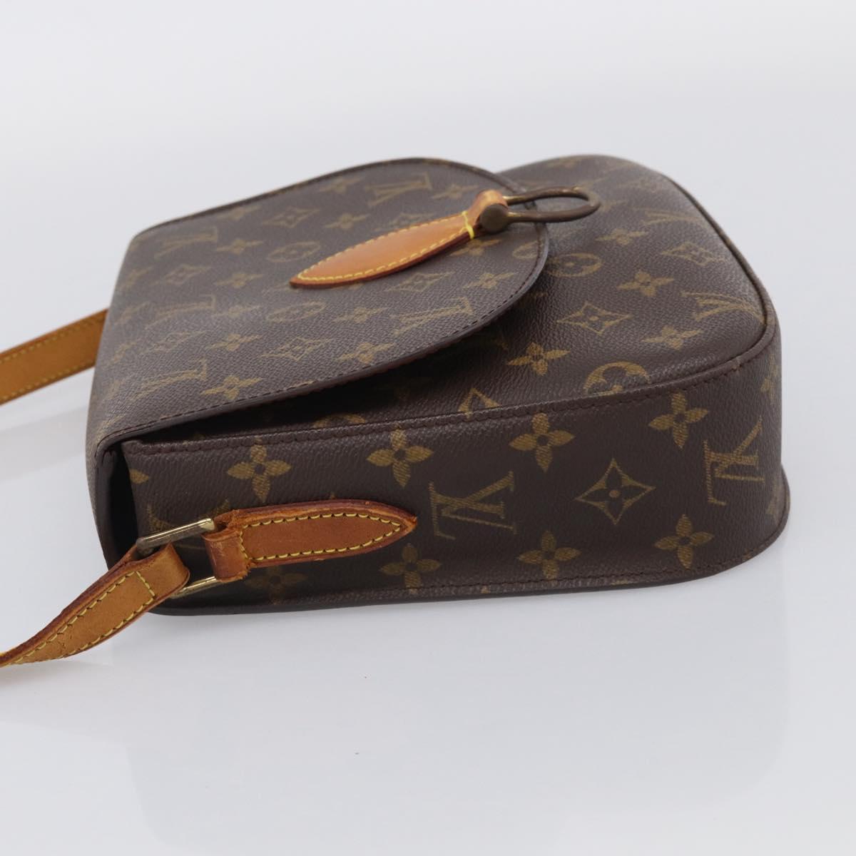 LOUIS VUITTON Monogram Saint Cloud GM Shoulder Bag M51242 LV Auth 210071