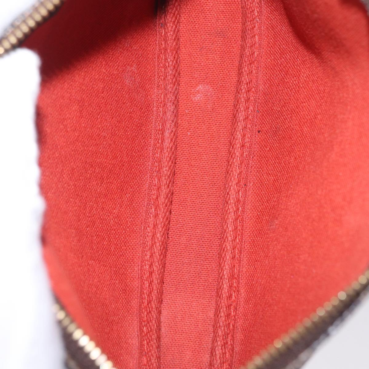 LOUIS VUITTON Damier Ebene Mini Pochette Accessory Pouch N58009 LV Auth 210083A