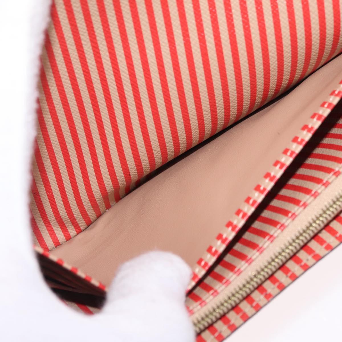 LOUIS VUITTON Monogram Trunk Portefeuille Sarah Long Wallet M60415 Auth 210084
