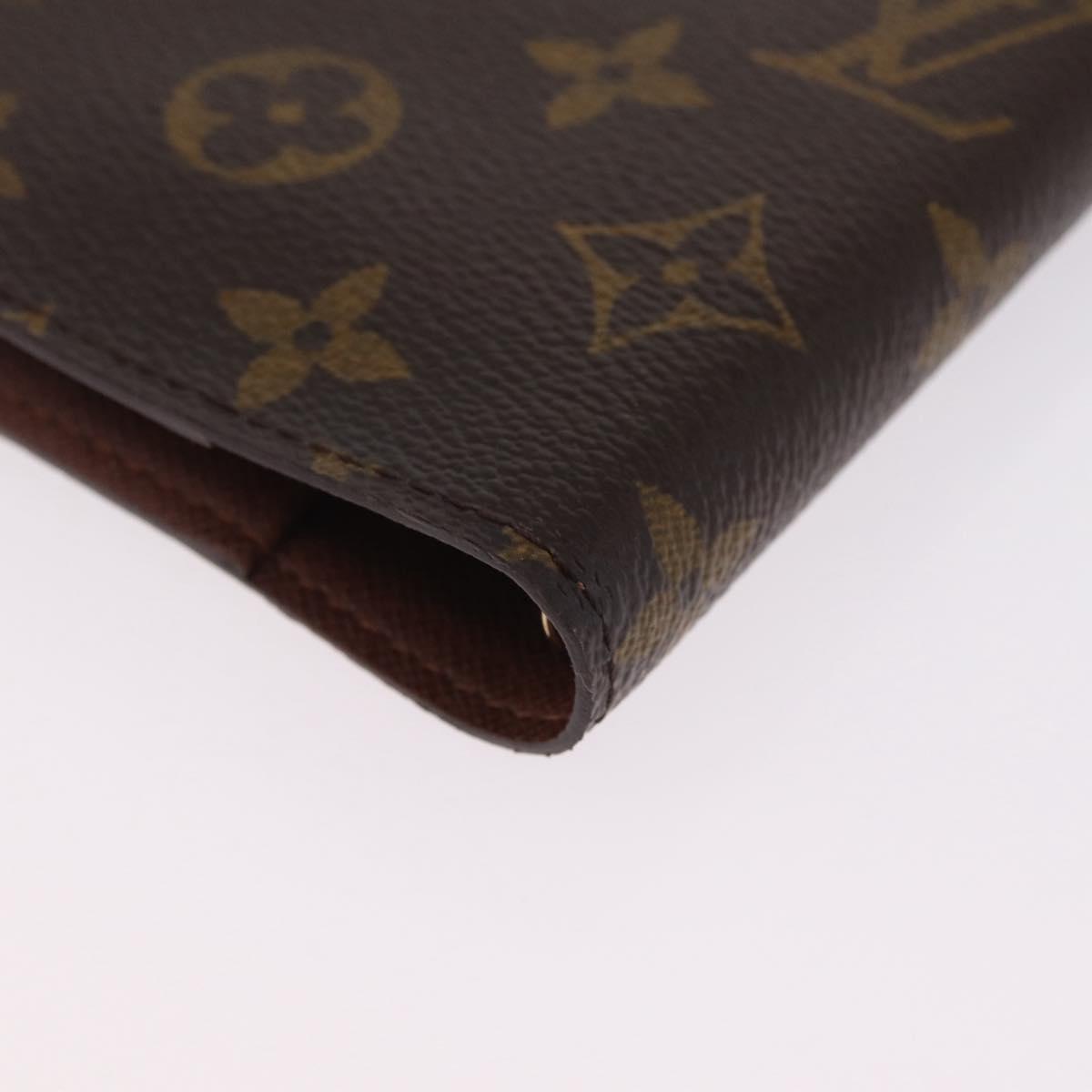 LOUIS VUITTON Monogram Panda Agenda PM Day Planner Cover R20011 LV Auth 210087V