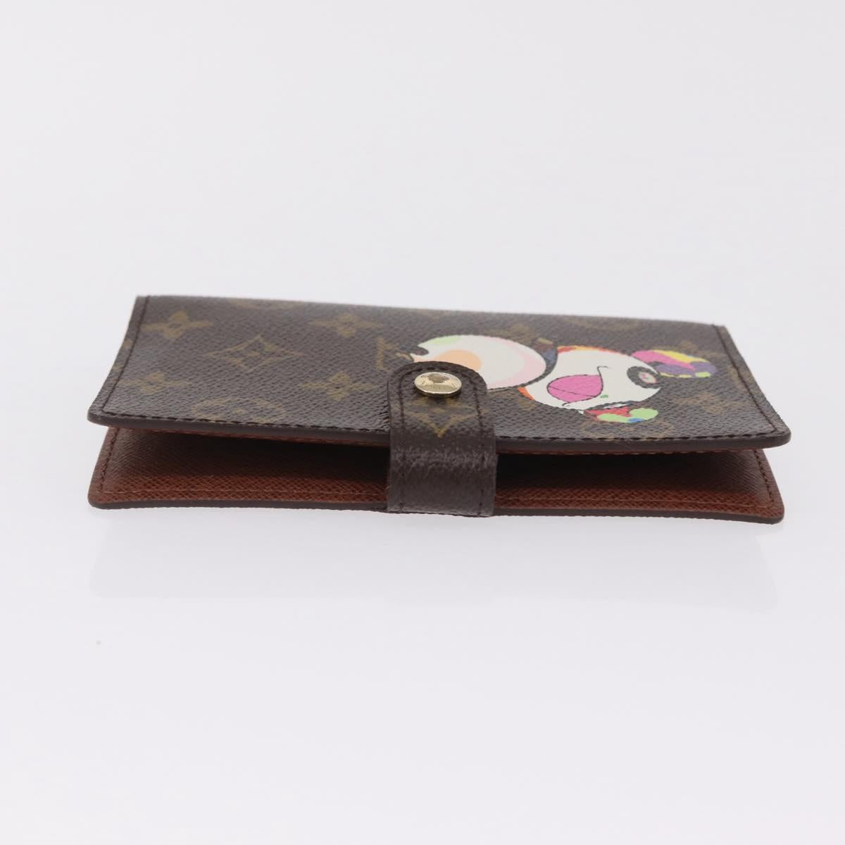 LOUIS VUITTON Monogram Panda Agenda PM Day Planner Cover R20011 LV Auth 210087V