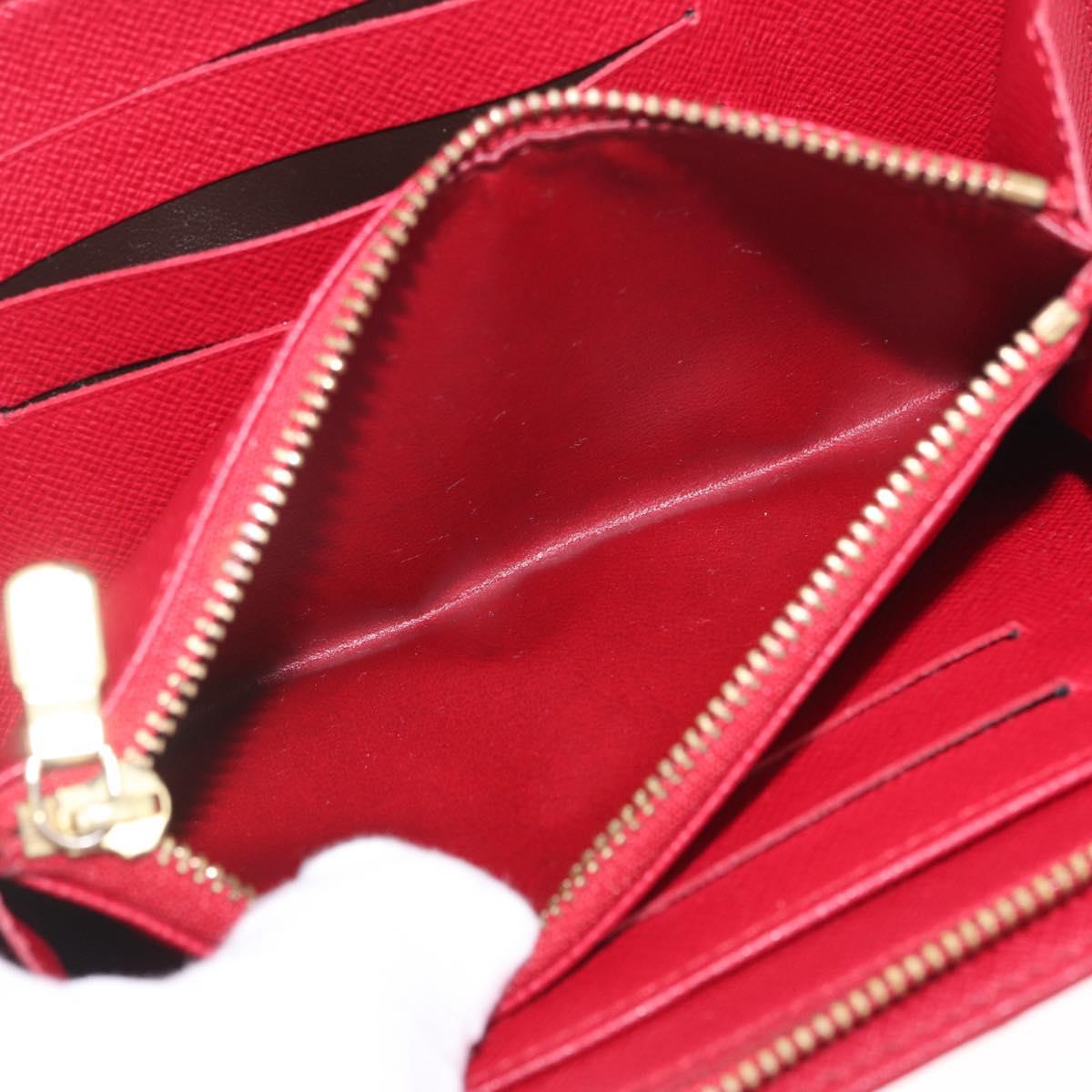 LOUIS VUITTON Monogram Cherry Porte Monnaie Zip Long Wallet M95006 Auth 210089V