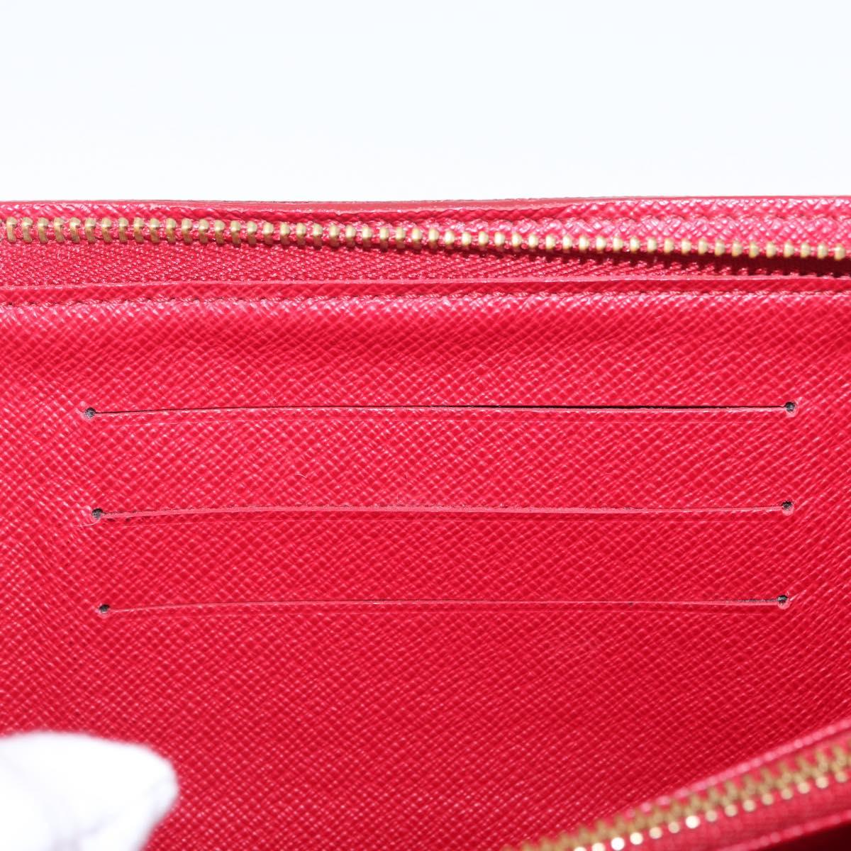LOUIS VUITTON Monogram Cherry Porte Monnaie Zip Long Wallet M95006 Auth 210091V