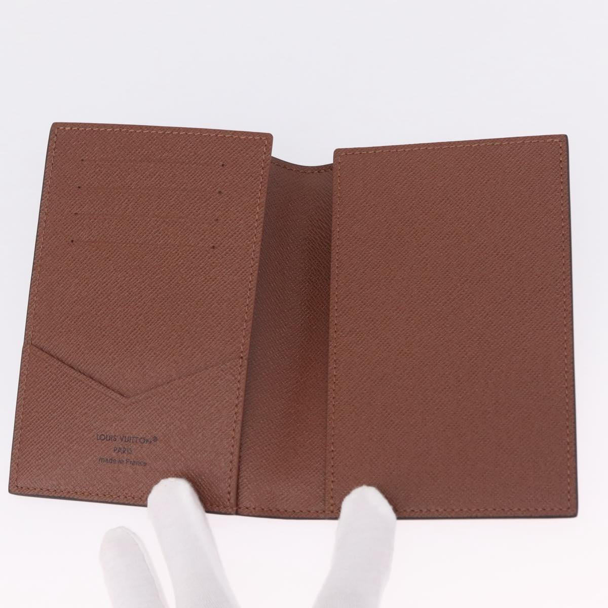 LOUIS VUITTON Monogram Couvel Tulle Passopole Passport Case M60180 Auth 210092V