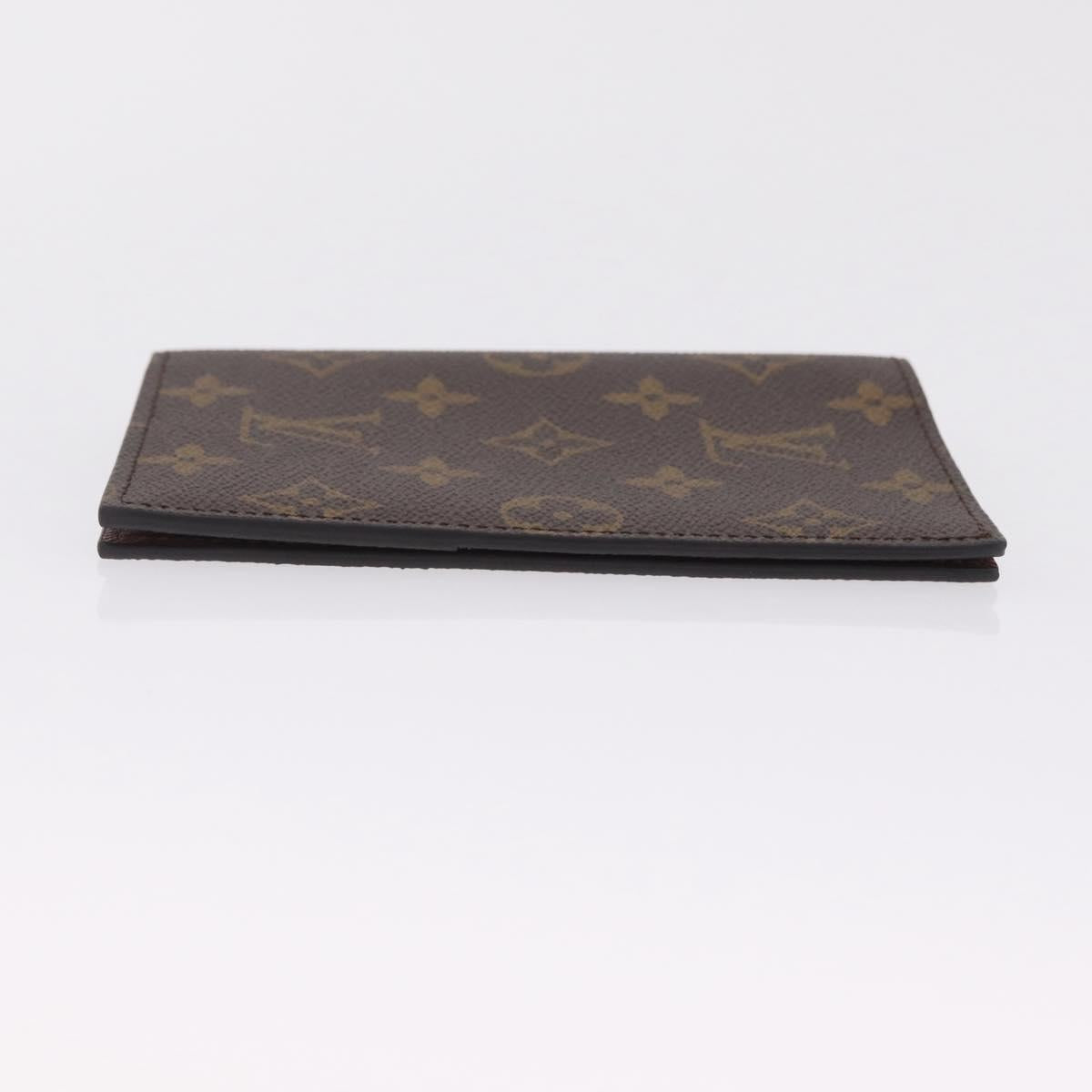 LOUIS VUITTON Monogram Couvel Tulle Passopole Passport Case M60180 Auth 210092V