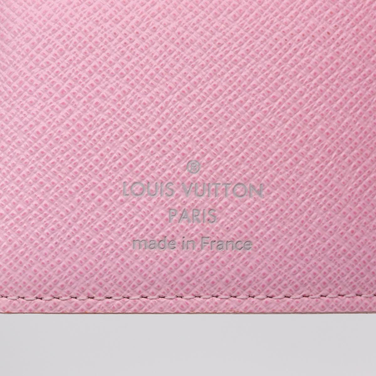 LOUIS VUITTON Monogram Multicolor Agenda PM Day White R21074 LV Auth 210095M
