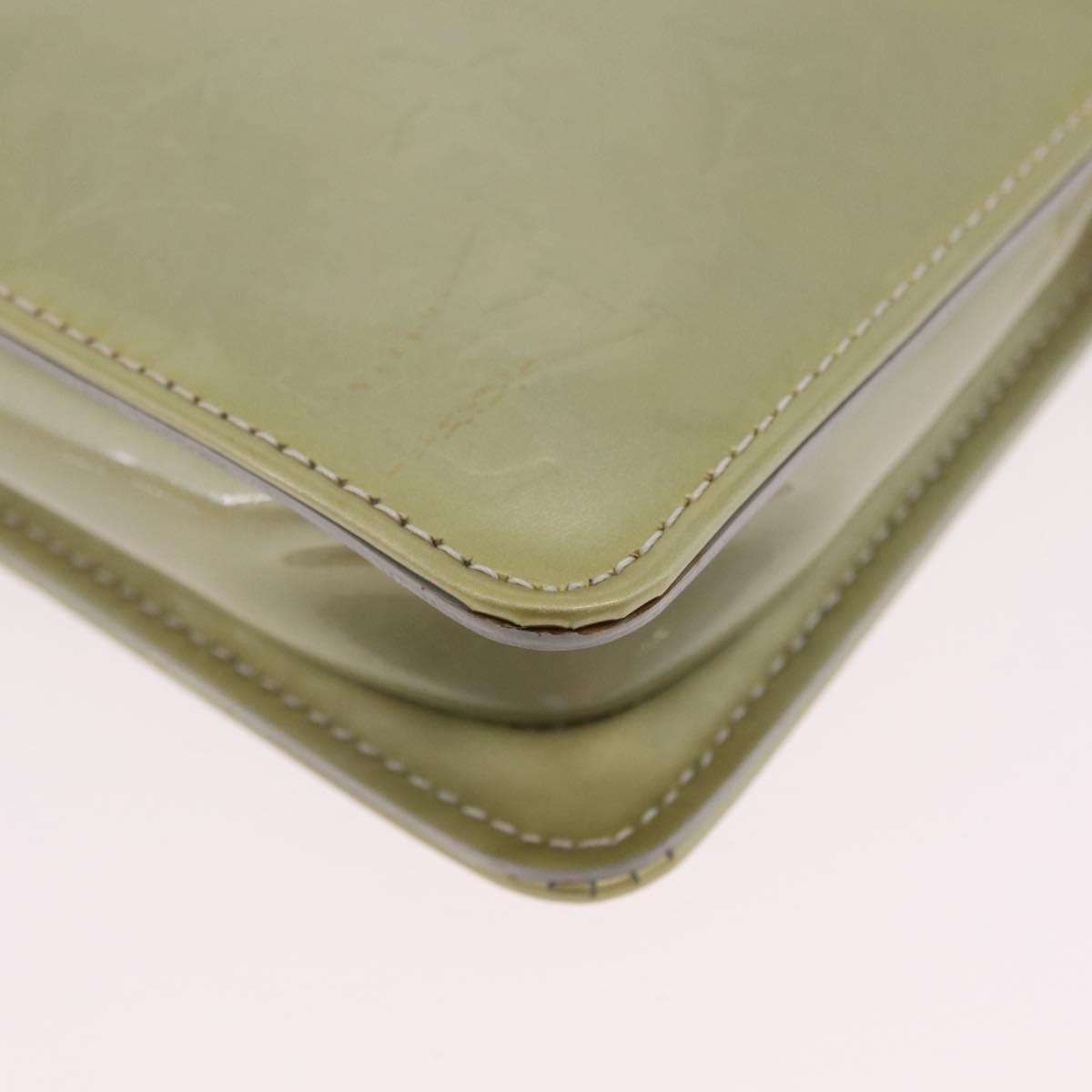 LOUIS VUITTON Monogram Vernis Lexington Pouch Gris M91056 LV Auth 210100A