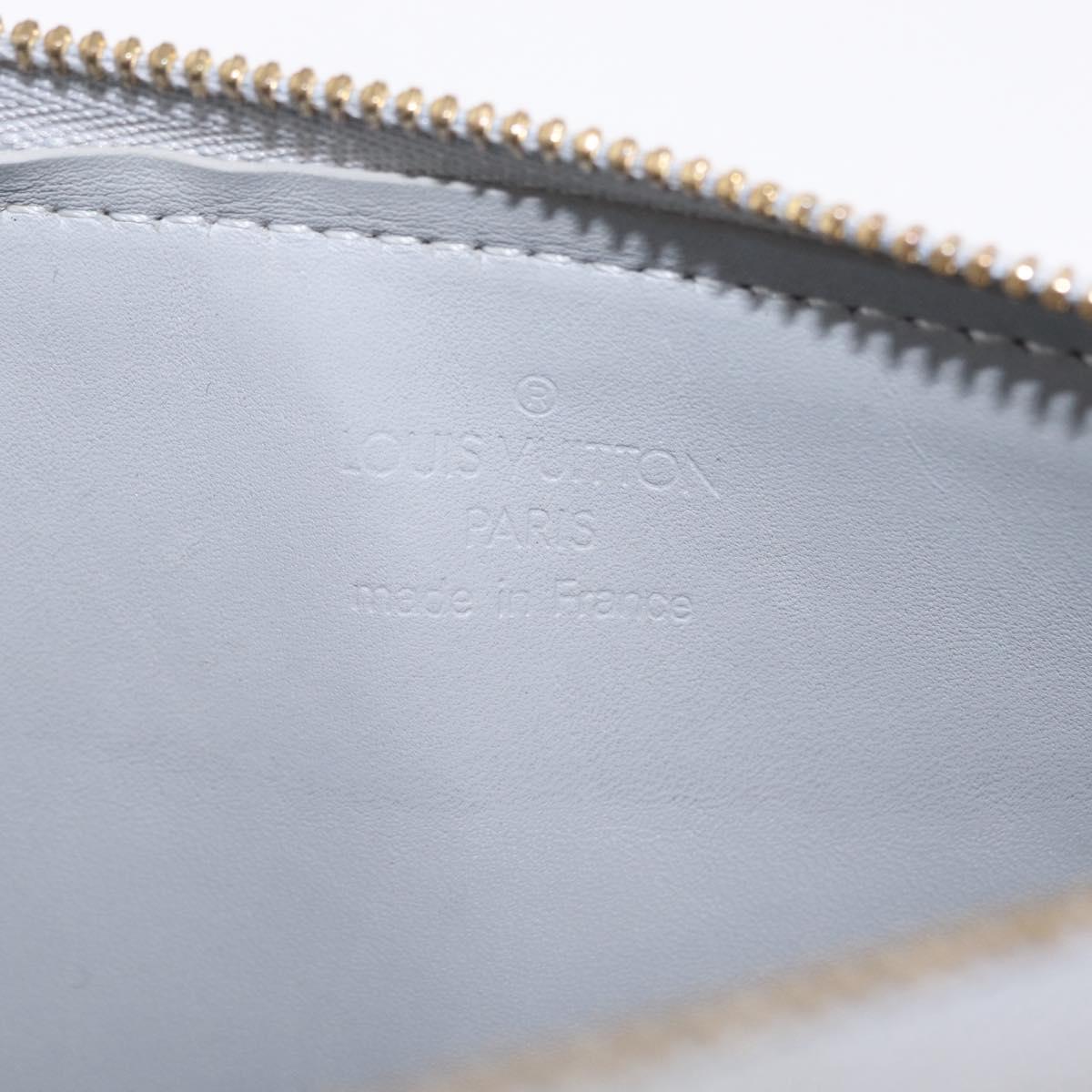 LOUIS VUITTON Monogram Vernis Lexington Pouch Gris M91056 LV Auth 210100A