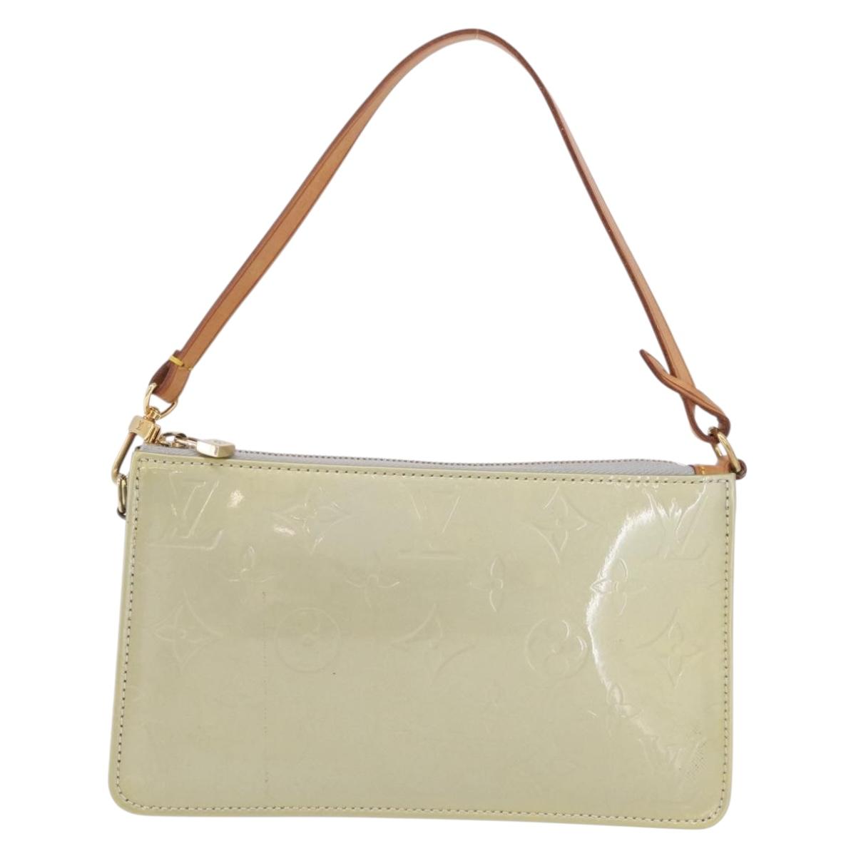 LOUIS VUITTON Monogram Vernis Lexington Pouch Gris M91056 LV Auth 210100A