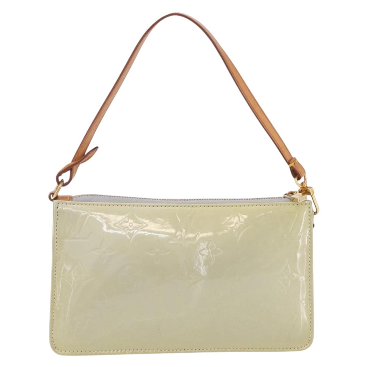 LOUIS VUITTON Monogram Vernis Lexington Pouch Gris M91056 LV Auth 210100A