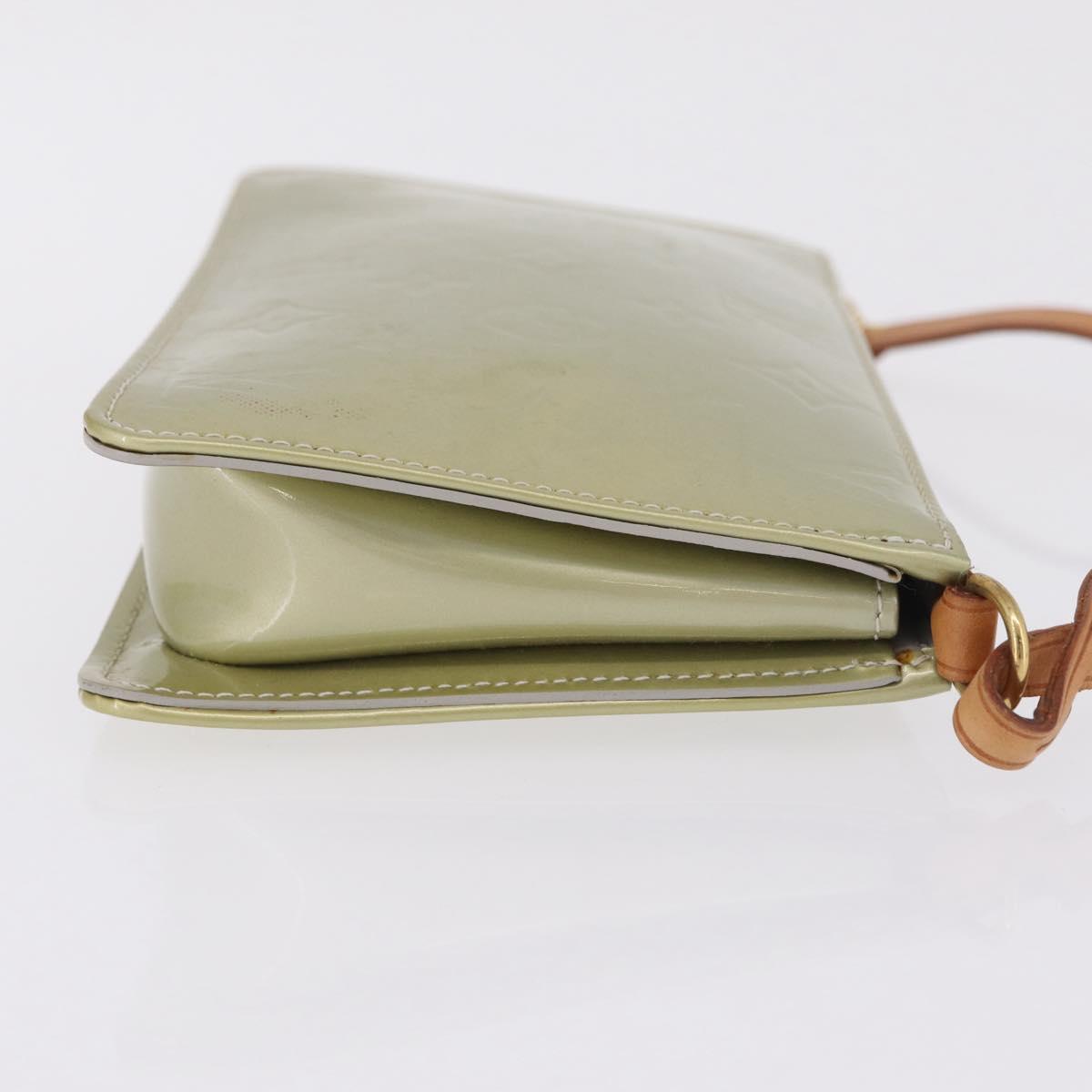 LOUIS VUITTON Monogram Vernis Lexington Pouch Gris M91056 LV Auth 210100A