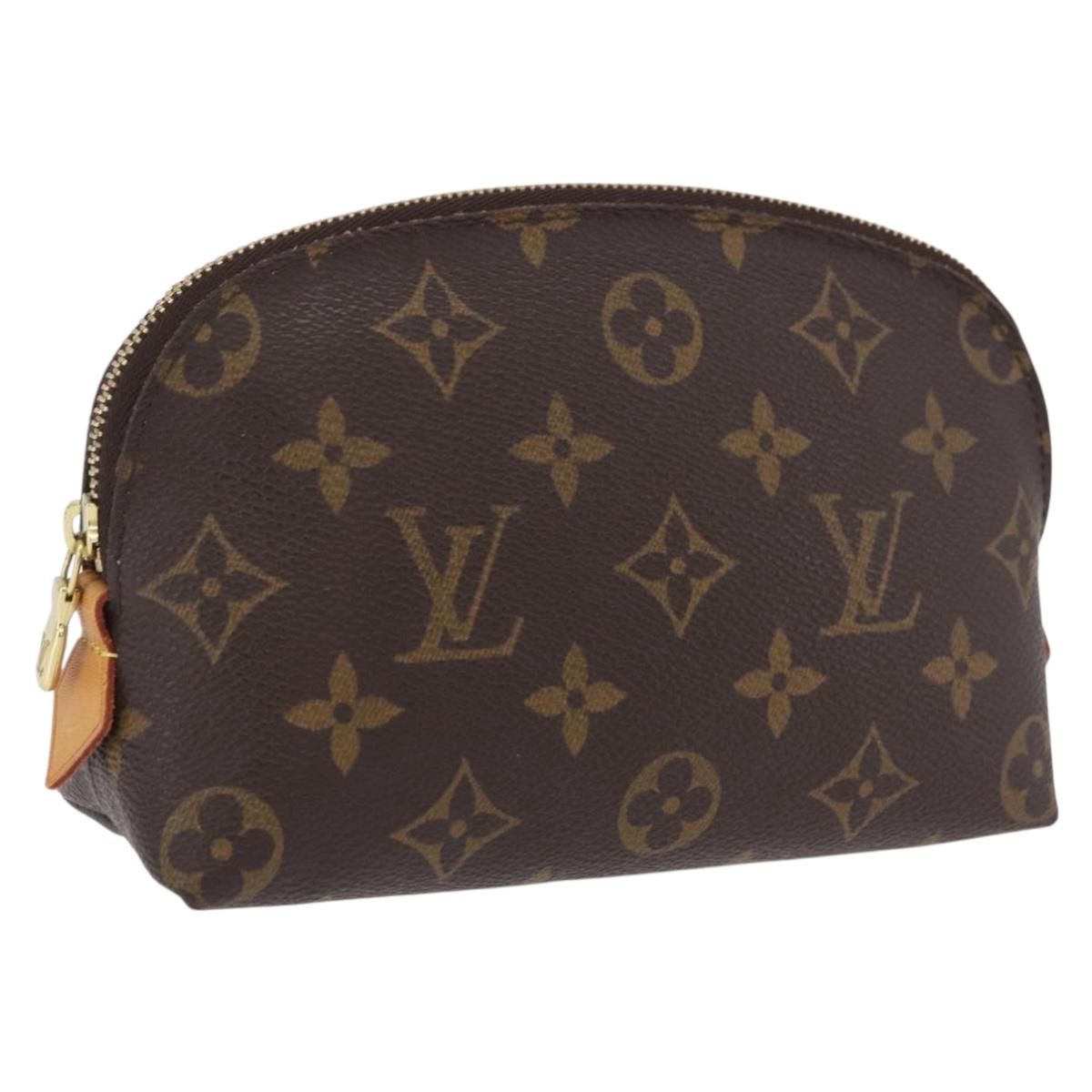 LOUIS VUITTON Monogram Pochette Cosmetic PM Pouch M43998 LV Auth 210102