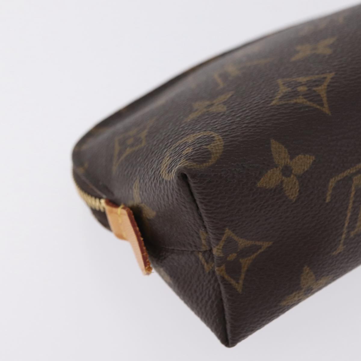 LOUIS VUITTON Monogram Pochette Cosmetic PM Pouch M43998 LV Auth 210102
