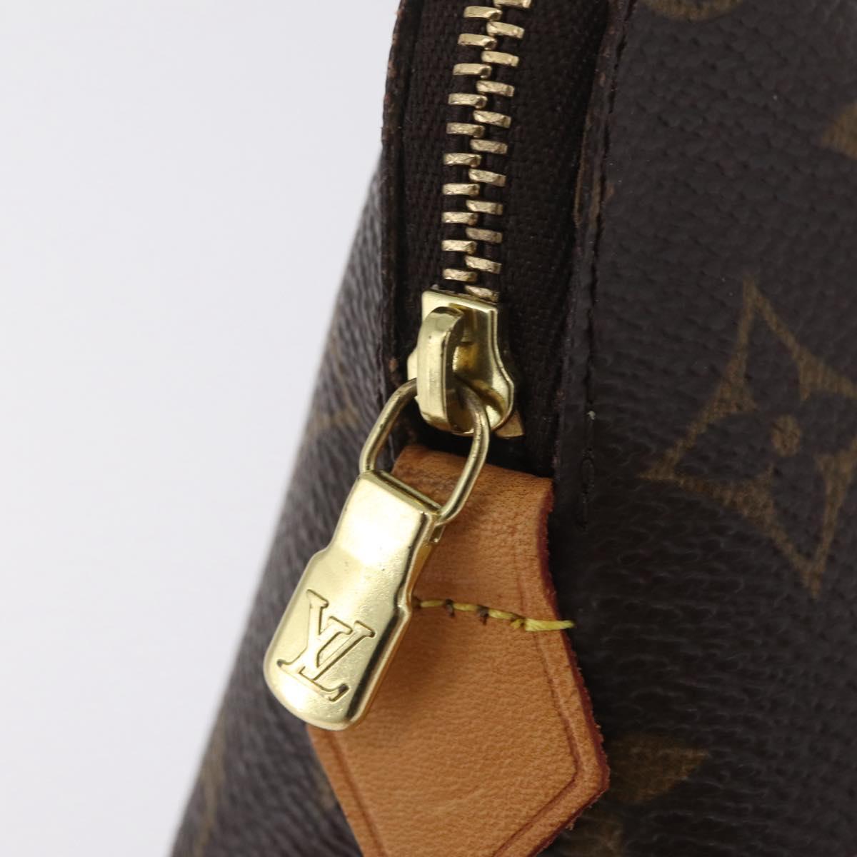 LOUIS VUITTON Monogram Pochette Cosmetic PM Pouch M43998 LV Auth 210102