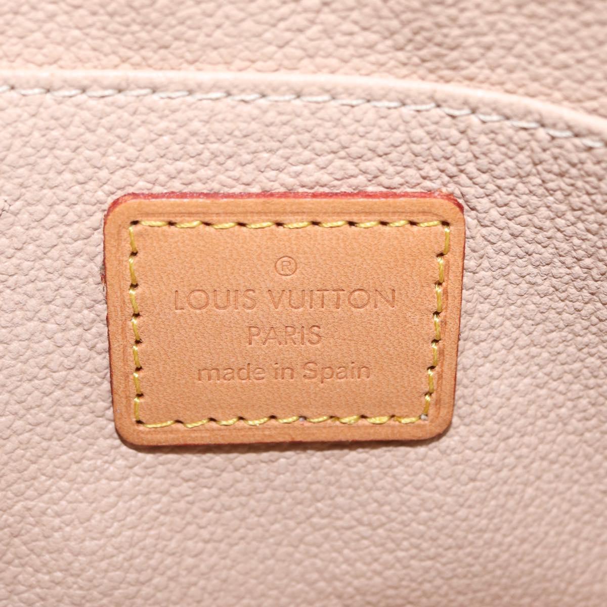 LOUIS VUITTON Monogram Pochette Cosmetic PM Pouch M43998 LV Auth 210102