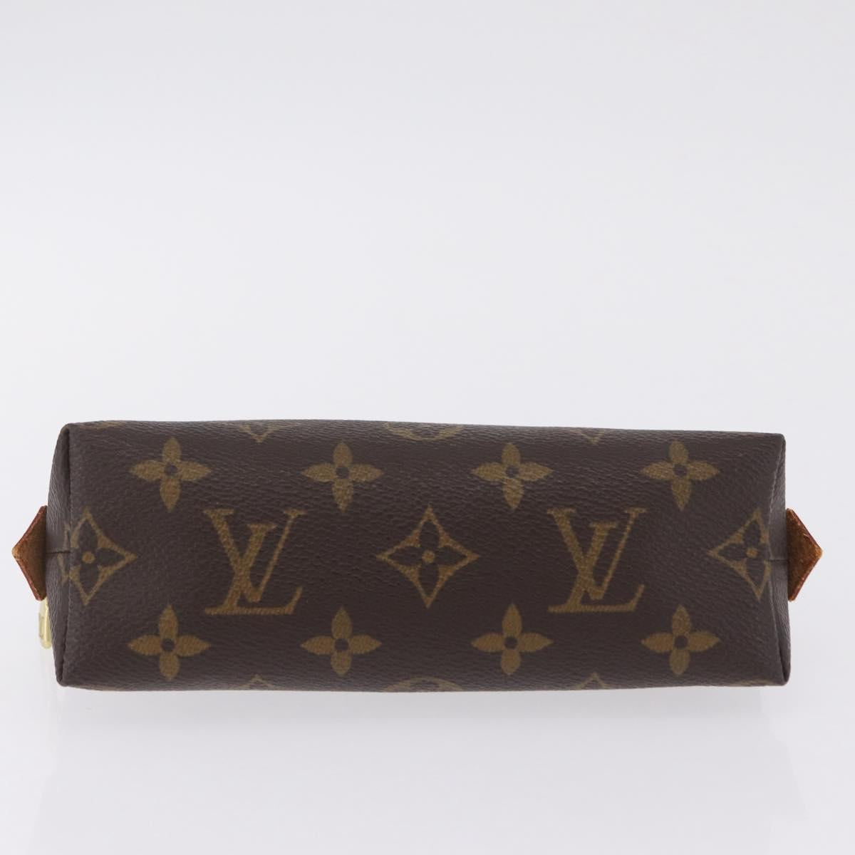 LOUIS VUITTON Monogram Pochette Cosmetic PM Pouch M43998 LV Auth 210102