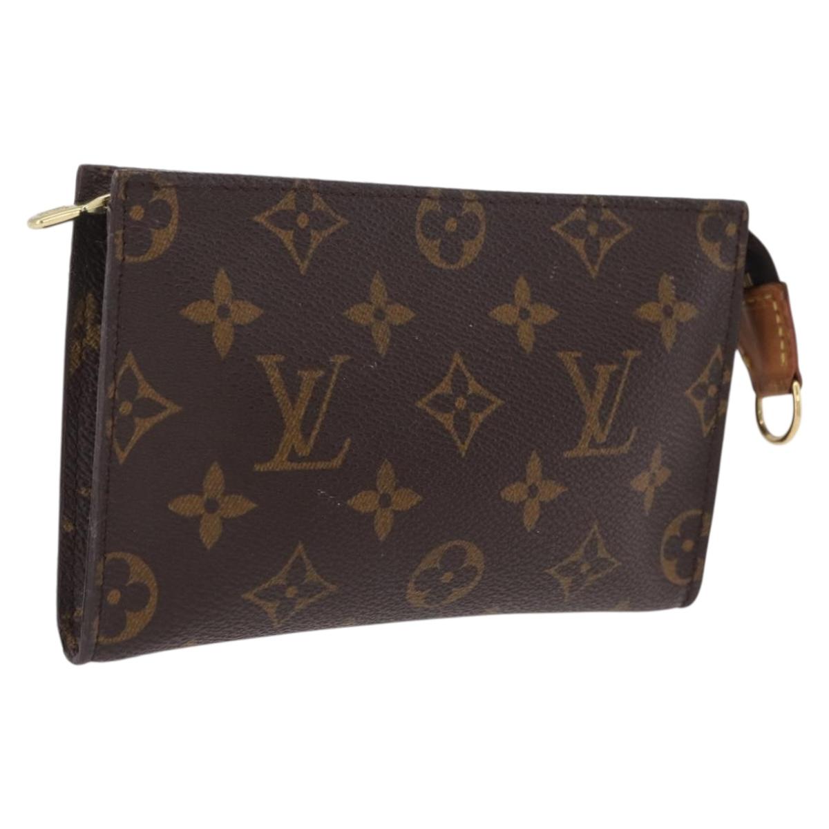LOUIS VUITTON Monogram Bucket PM Pouch LV Auth 210103