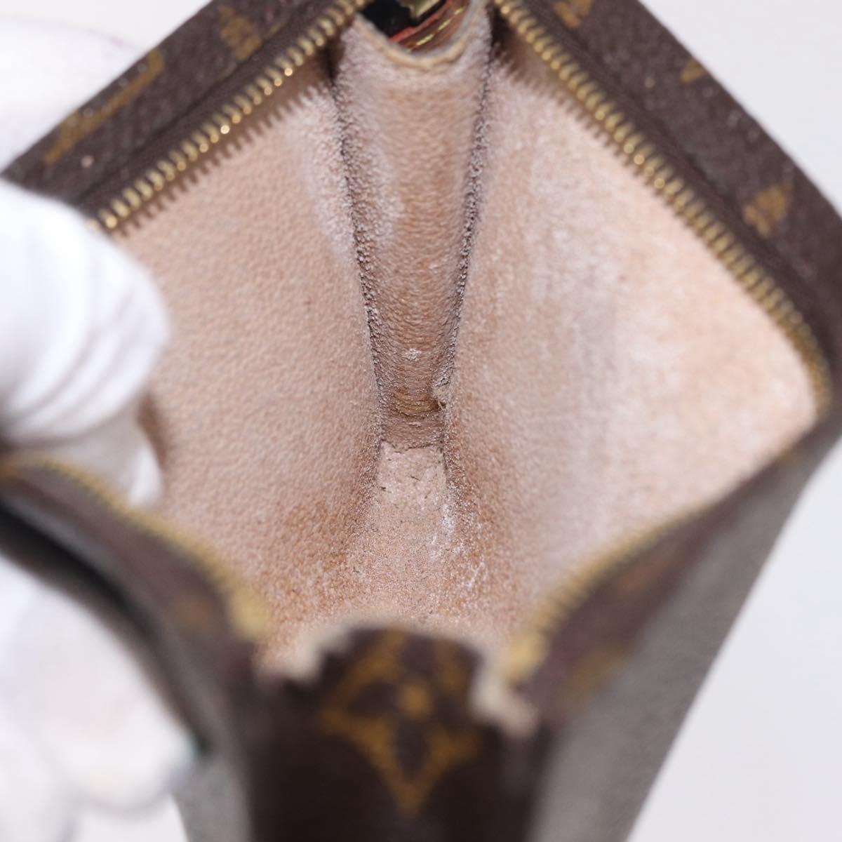 LOUIS VUITTON Monogram Bucket PM Pouch LV Auth 210103