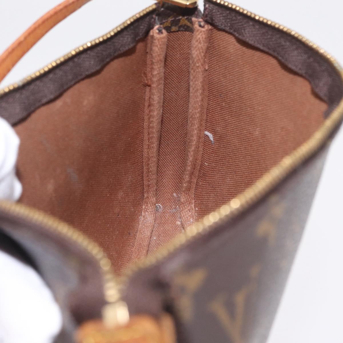 LOUIS VUITTON Monogram Mini Pochette Accessoires Pouch N41667 LV Auth 210104