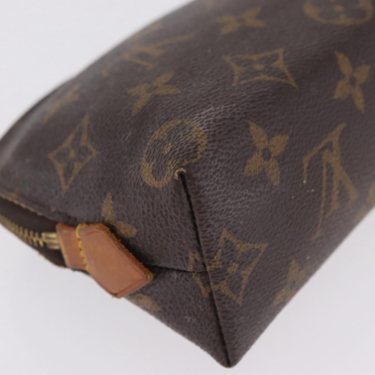 LOUIS VUITTON Monogram Pochette Cosmetic PM Pouch M43998 LV Auth 210105