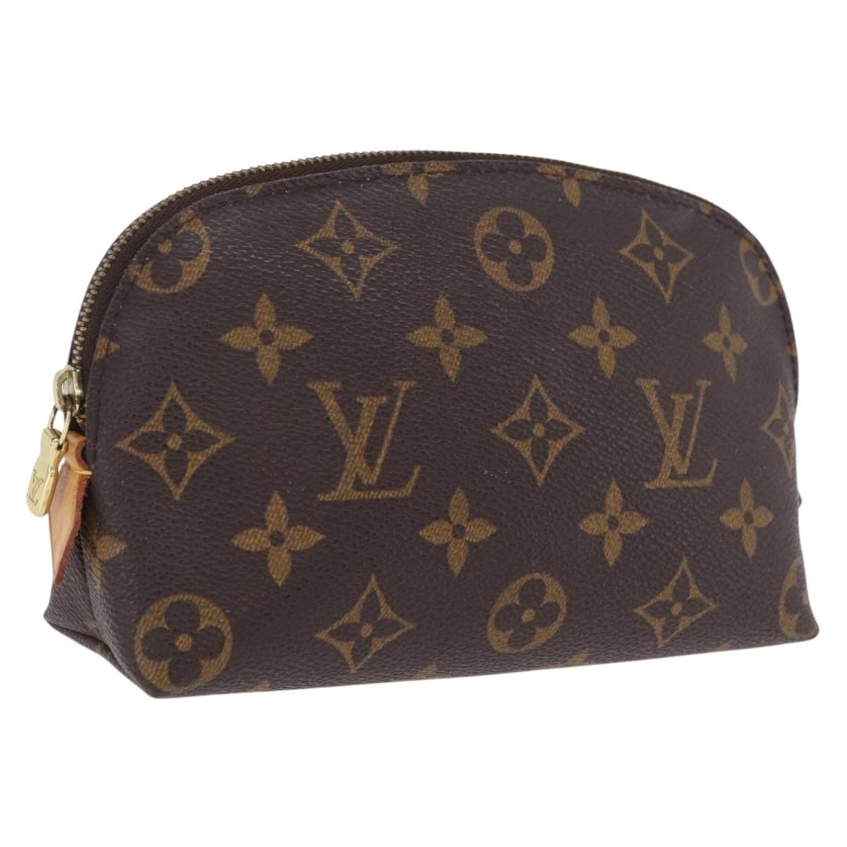 LOUIS VUITTON Monogram Pochette Cosmetic PM Pouch M43998 LV Auth 210107