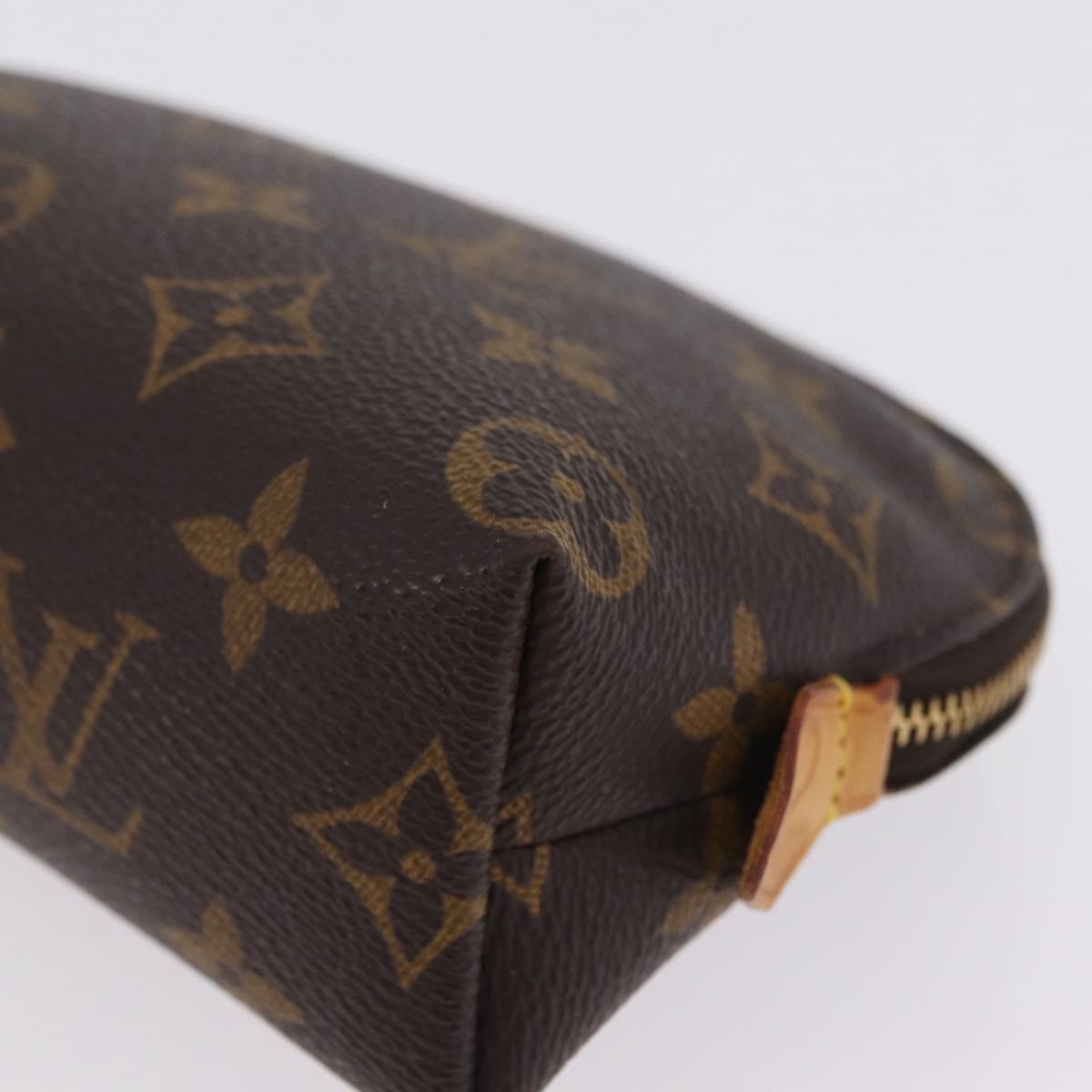 LOUIS VUITTON Monogram Pochette Cosmetic PM Pouch M43998 LV Auth 210107