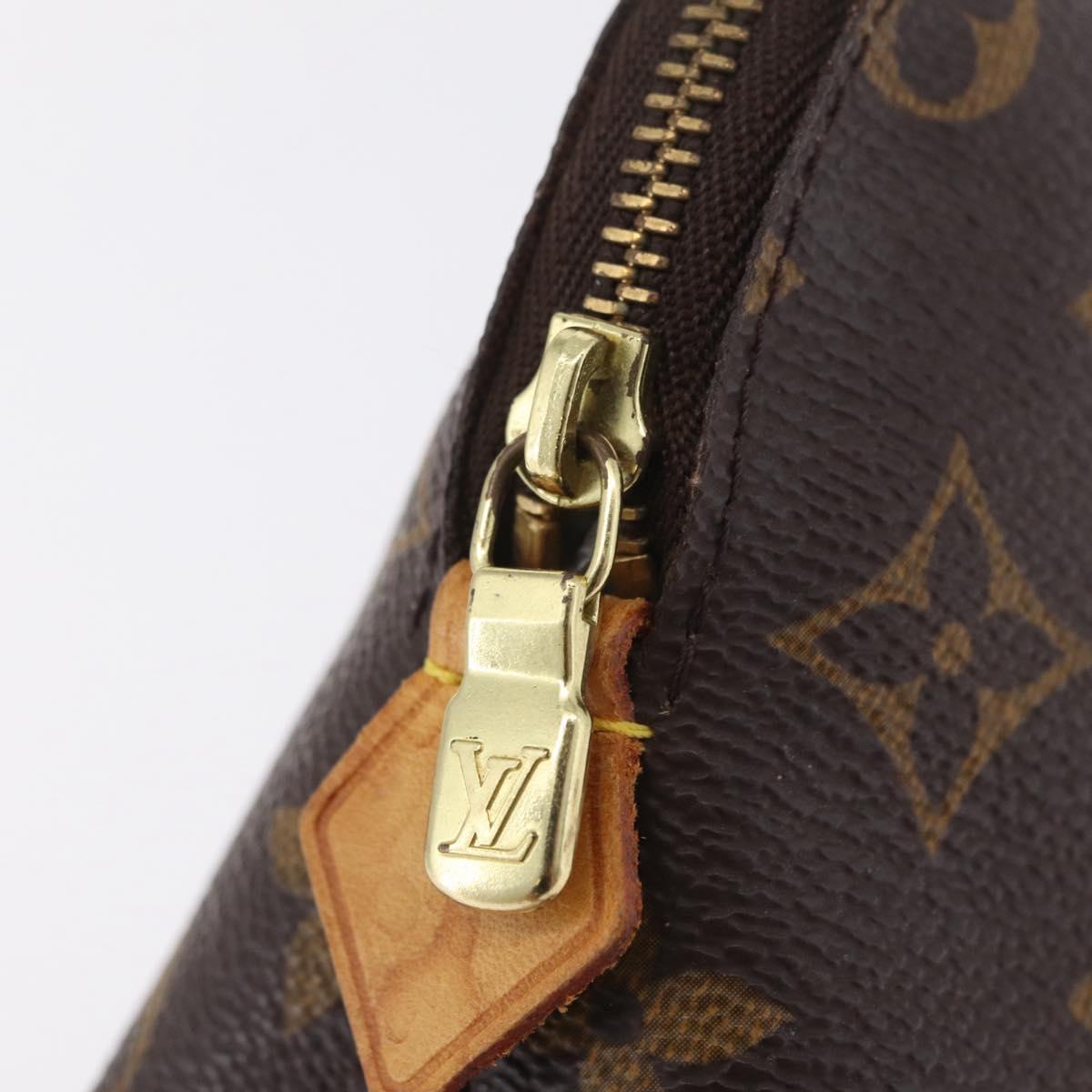 LOUIS VUITTON Monogram Pochette Cosmetic PM Pouch M43998 LV Auth 210107