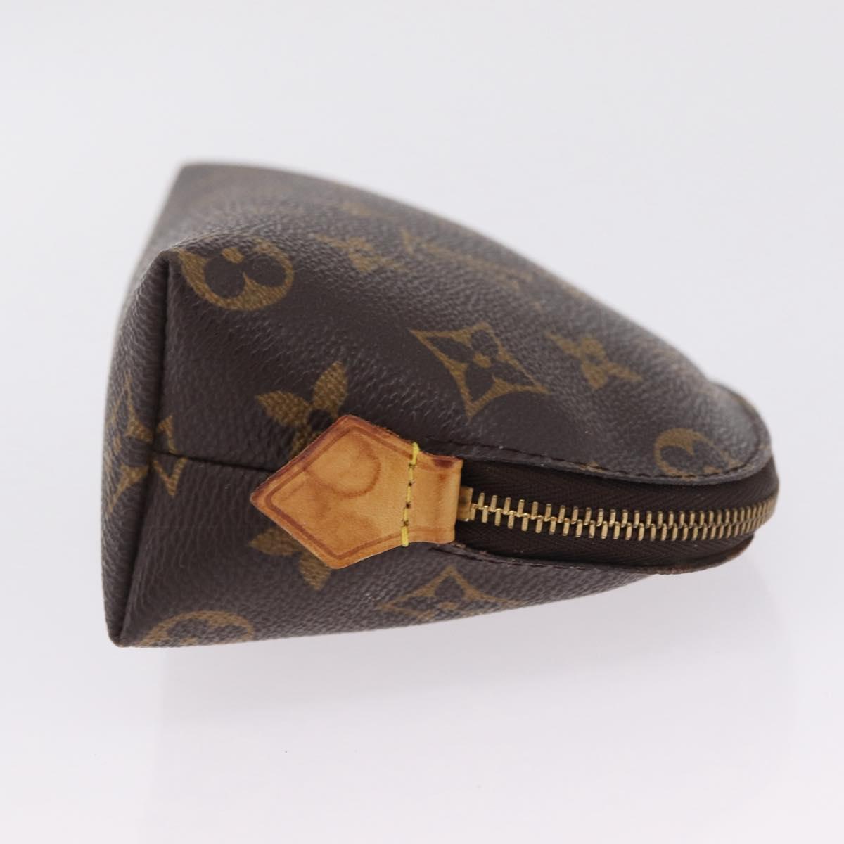 LOUIS VUITTON Monogram Pochette Cosmetic PM Pouch M43998 LV Auth 210107