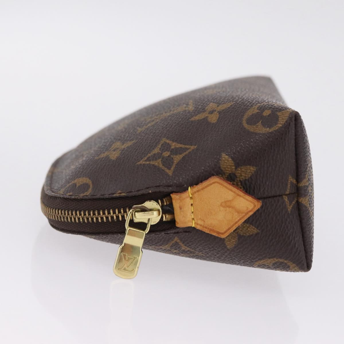 LOUIS VUITTON Monogram Pochette Cosmetic PM Pouch M43998 LV Auth 210107