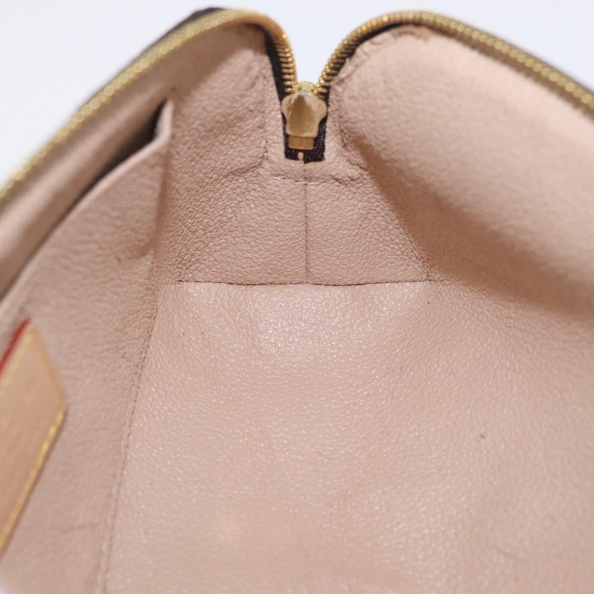 LOUIS VUITTON Monogram Pochette Cosmetic PM Pouch M43998 LV Auth 210109