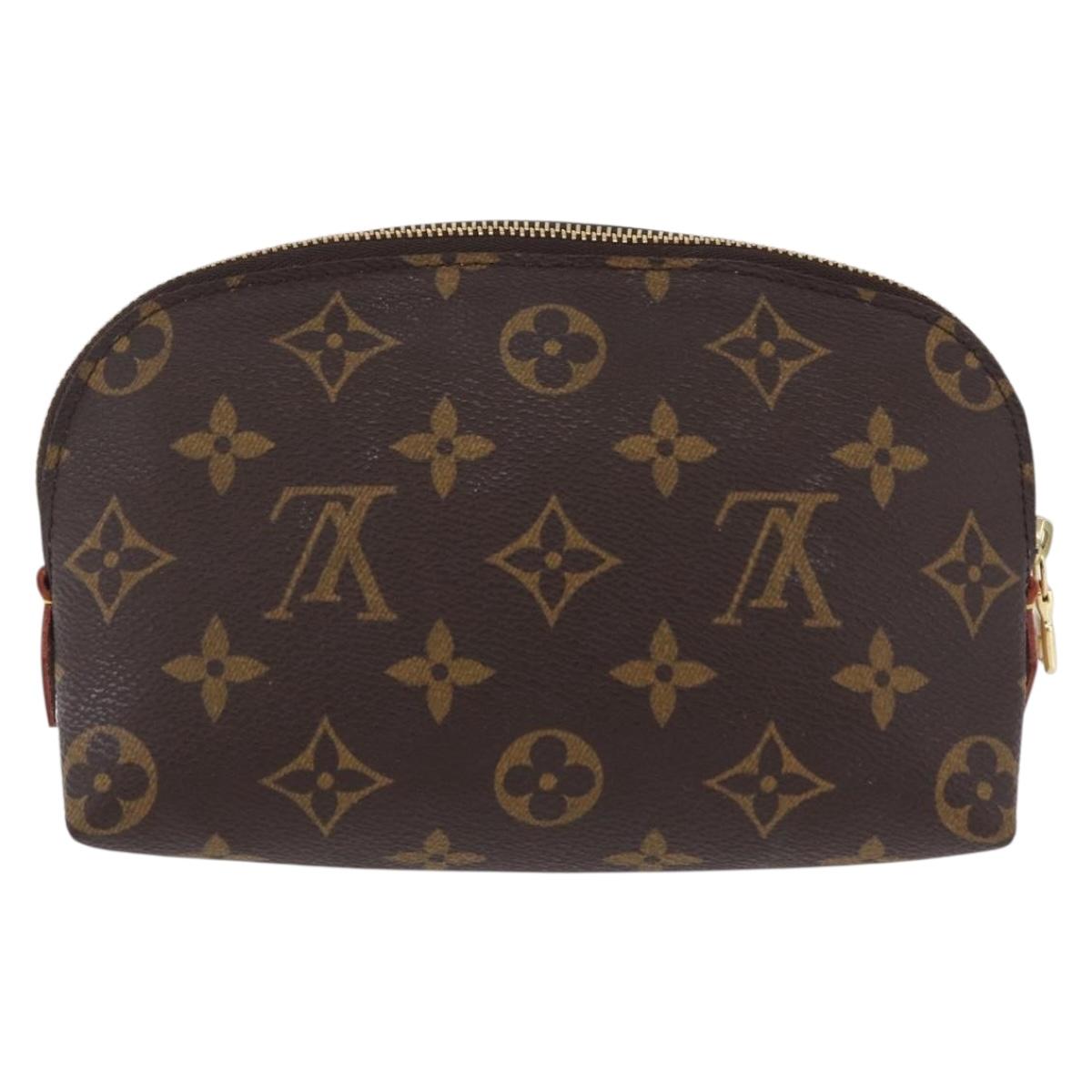 LOUIS VUITTON Monogram Pochette Cosmetic PM Pouch M43998 LV Auth 210109
