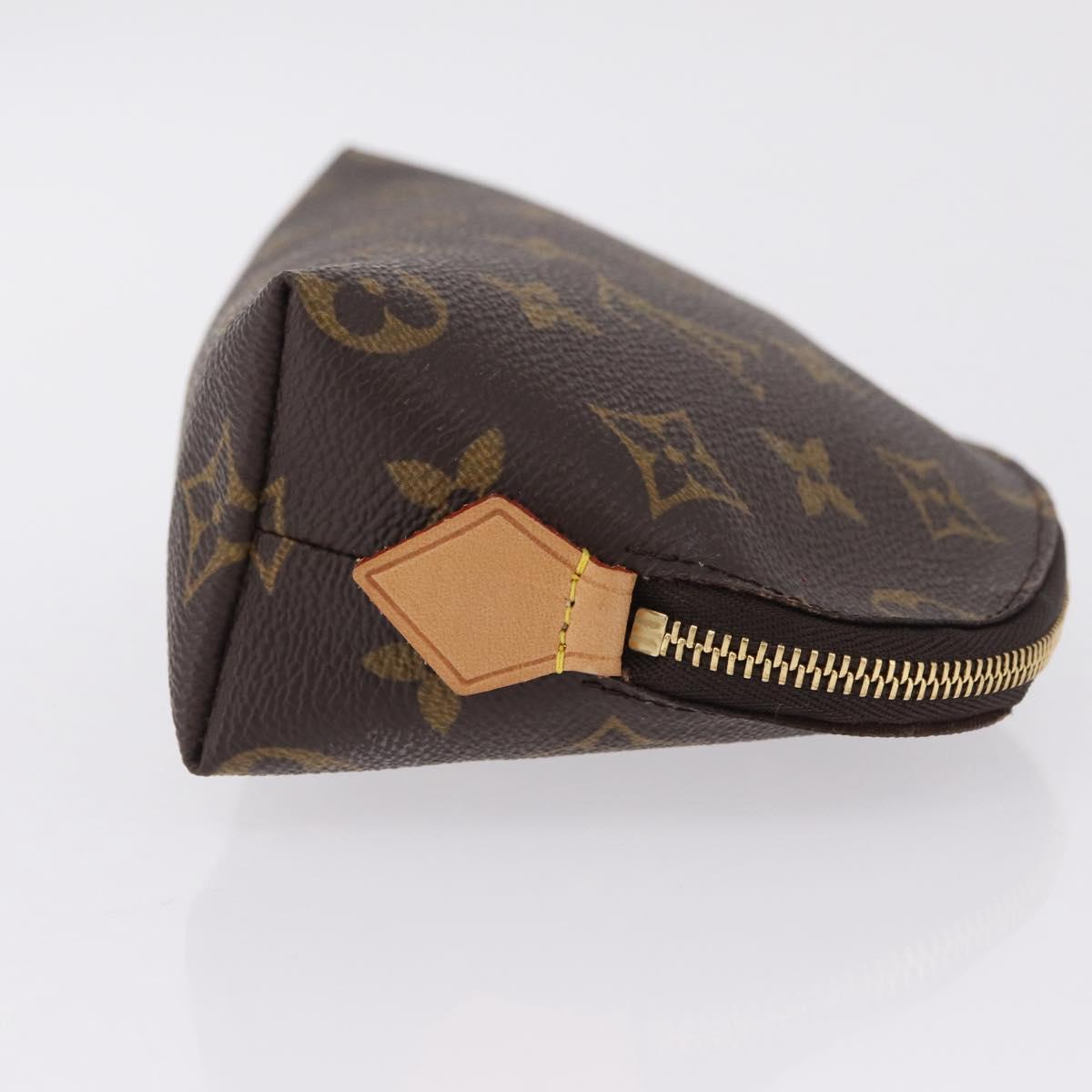LOUIS VUITTON Monogram Pochette Cosmetic PM Pouch M43998 LV Auth 210109