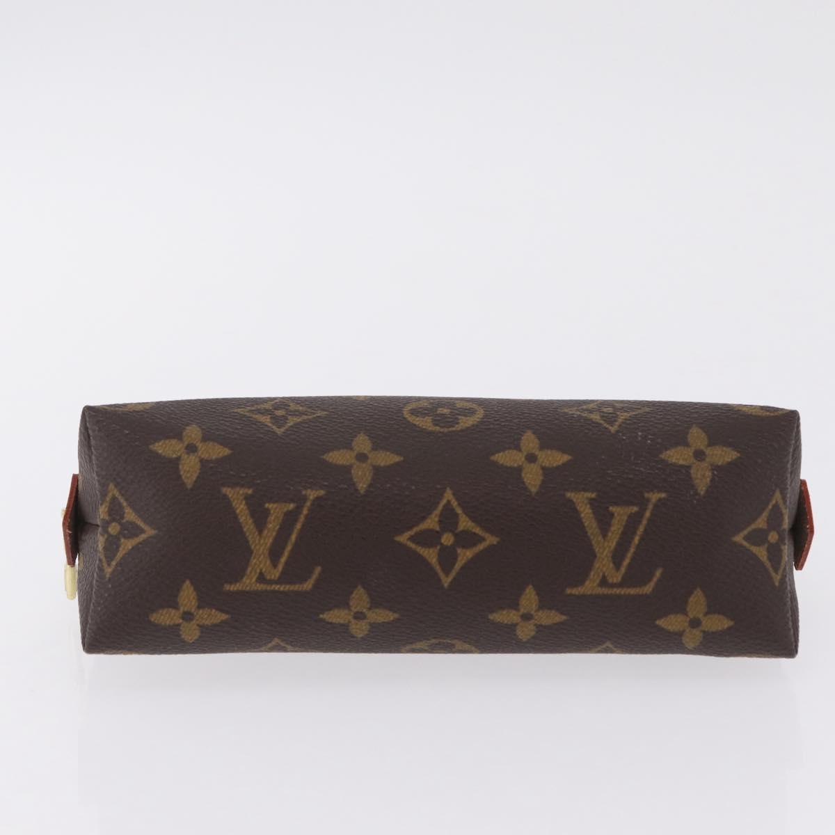 LOUIS VUITTON Monogram Pochette Cosmetic PM Pouch M43998 LV Auth 210109