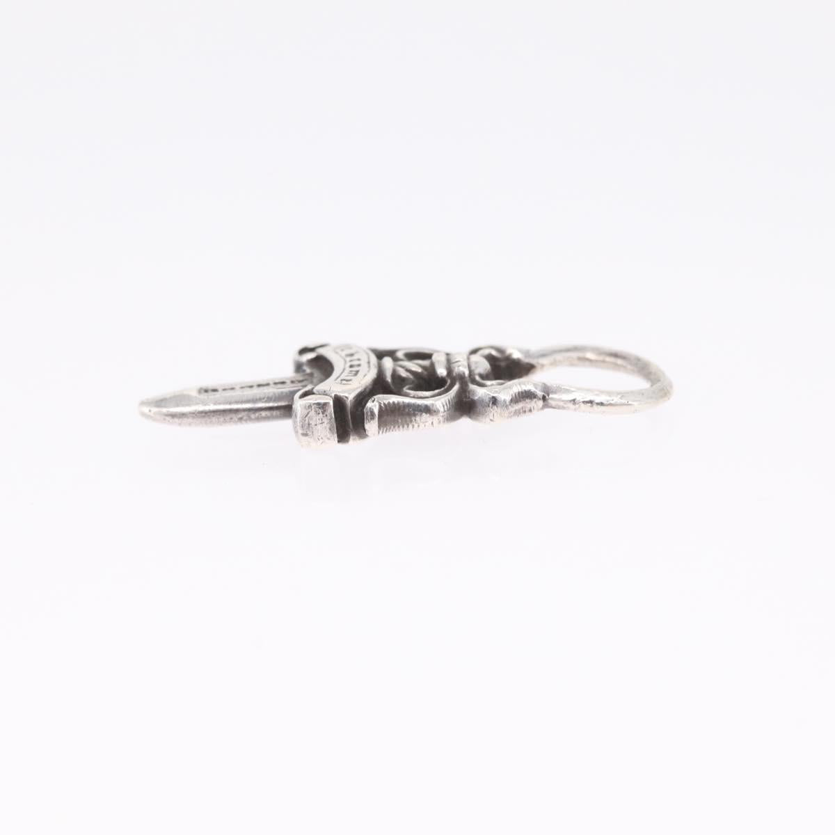 Chrome Hearts Dagger Pendant Top Ag925 Silver Auth 210122M