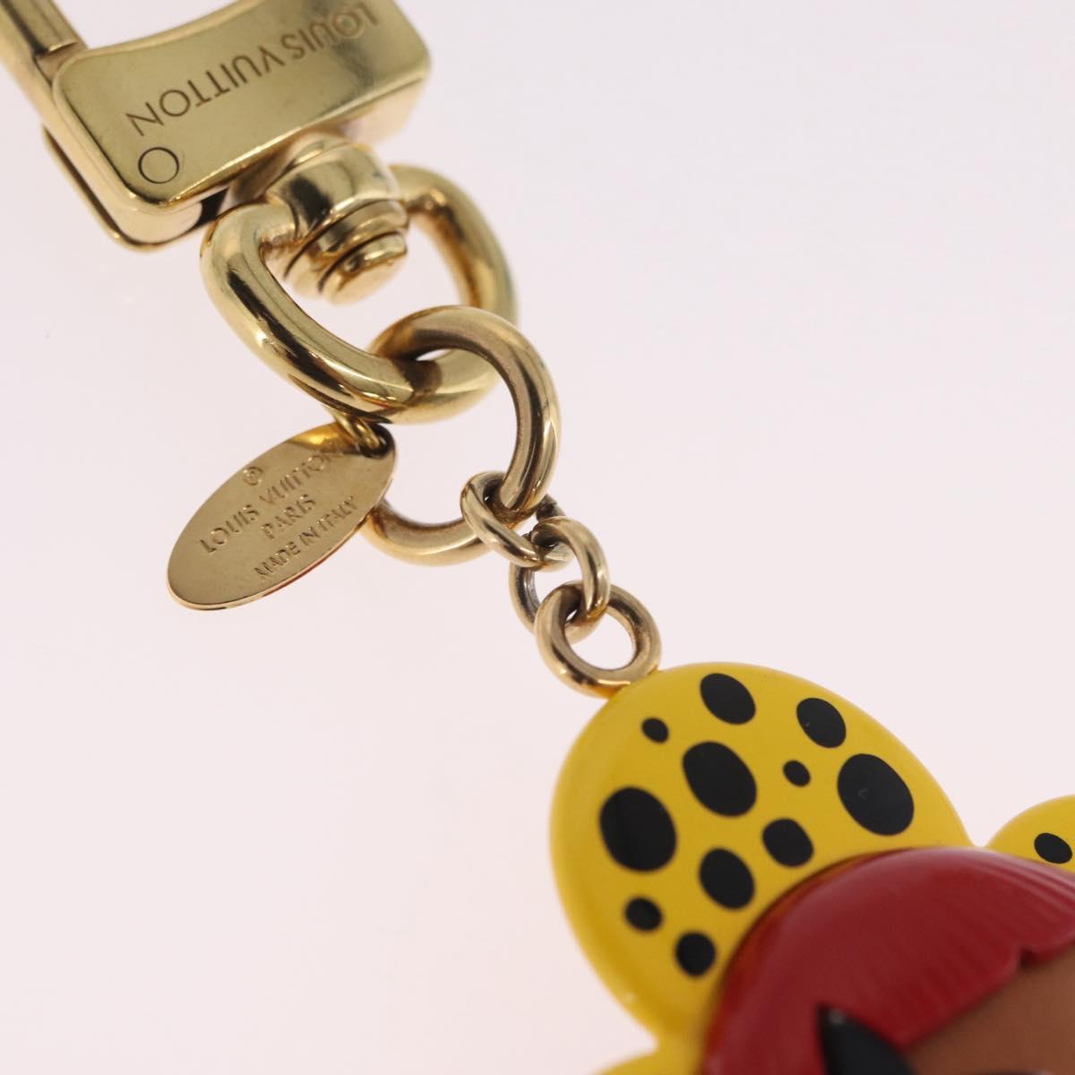 LOUIS VUITTON Porte Cles Vivienne Infinity Dot Charm metal M01146 Auth 210124M