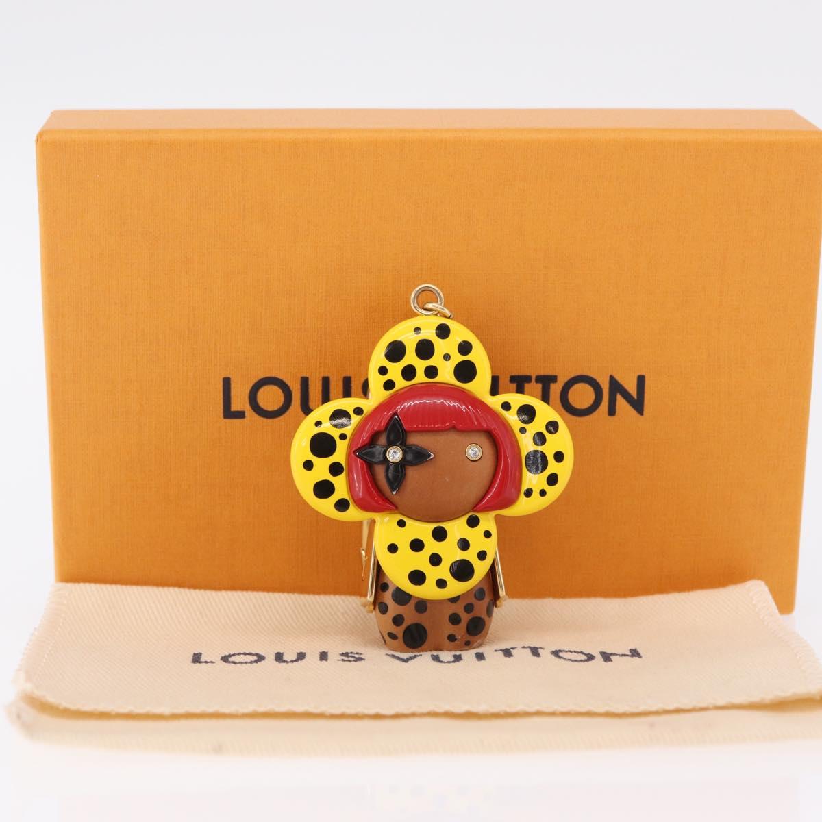 LOUIS VUITTON Porte Cles Vivienne Infinity Dot Charm metal M01146 Auth 210124M