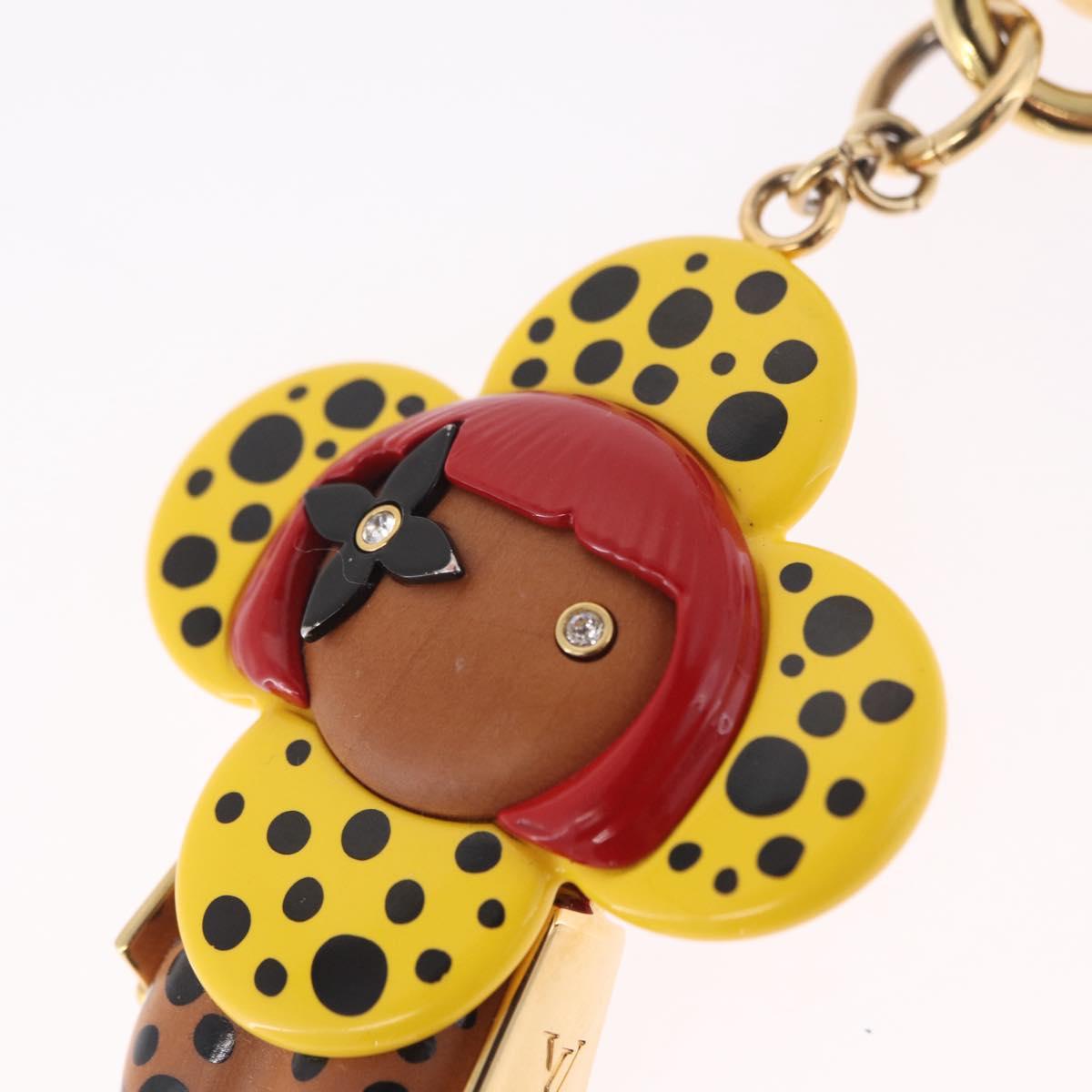 LOUIS VUITTON Porte Cles Vivienne Infinity Dot Charm metal M01146 Auth 210124M