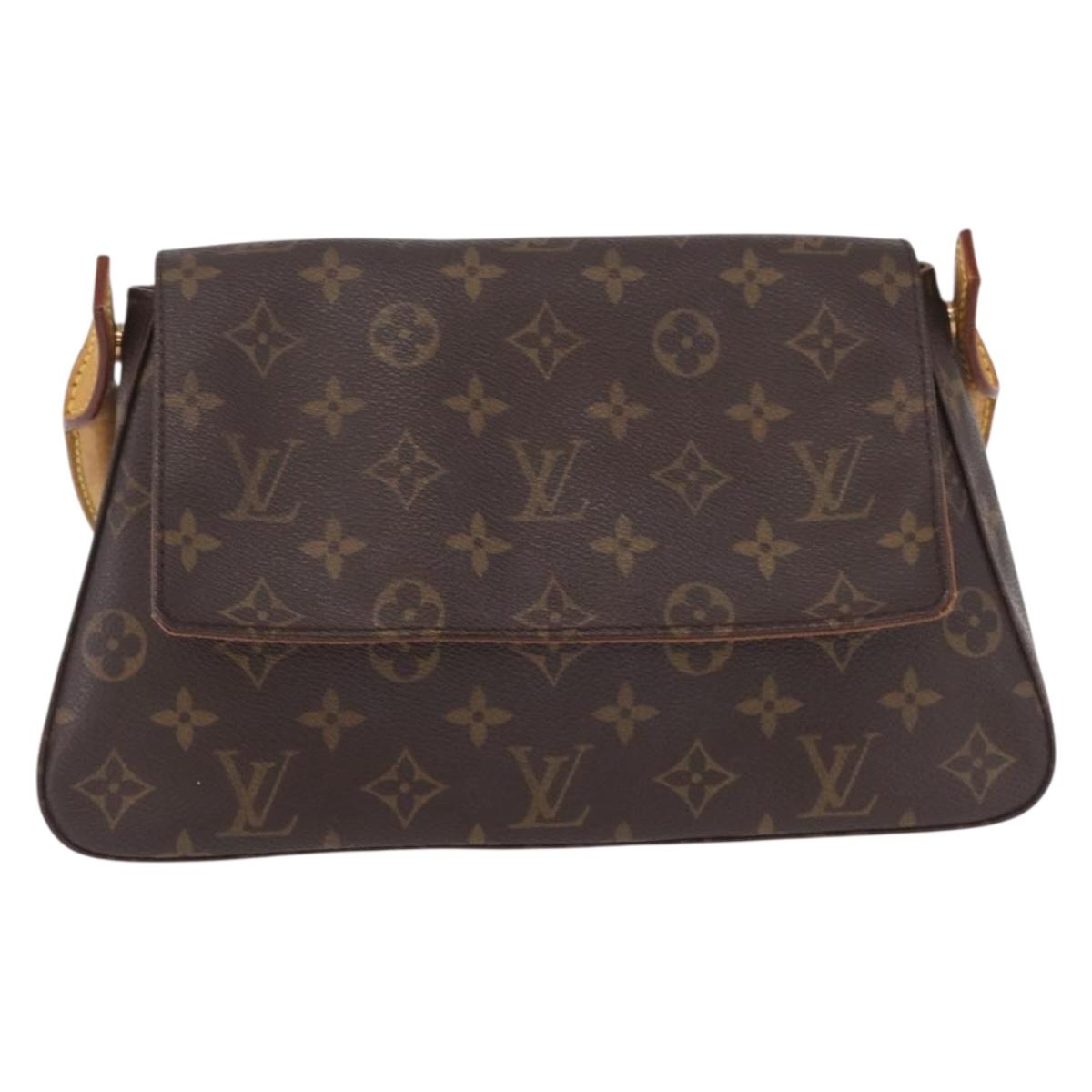 LOUIS VUITTON Monogram Mini Looping Shoulder Bag M51147 LV Auth 210148A