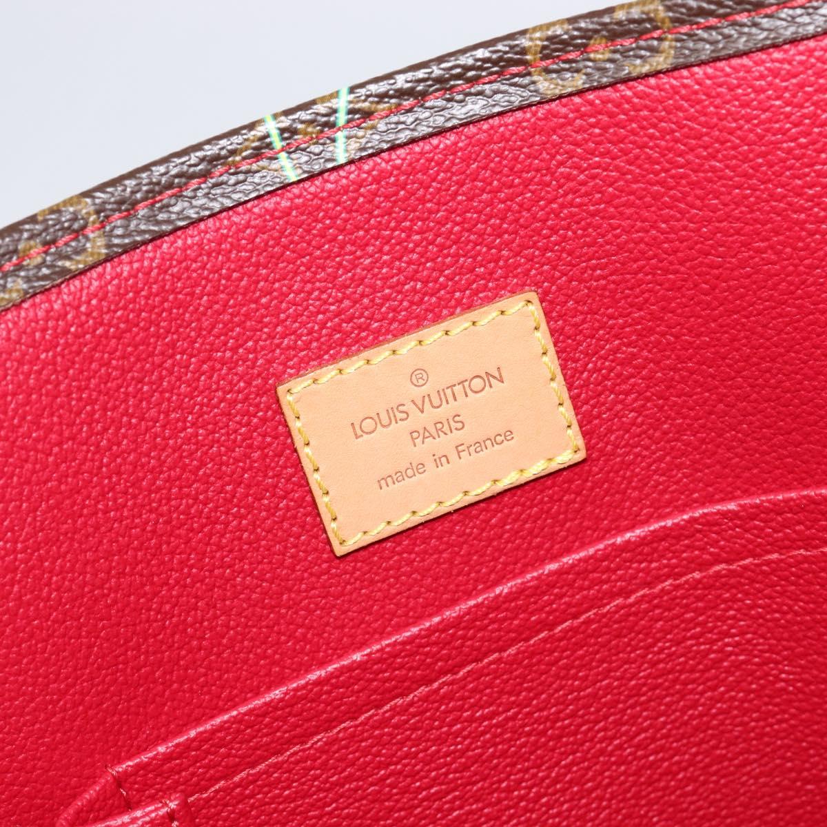 LOUIS VUITTON Monogram Cherry Sac Plat Hand Bag M95010 LV Auth 210155SAM