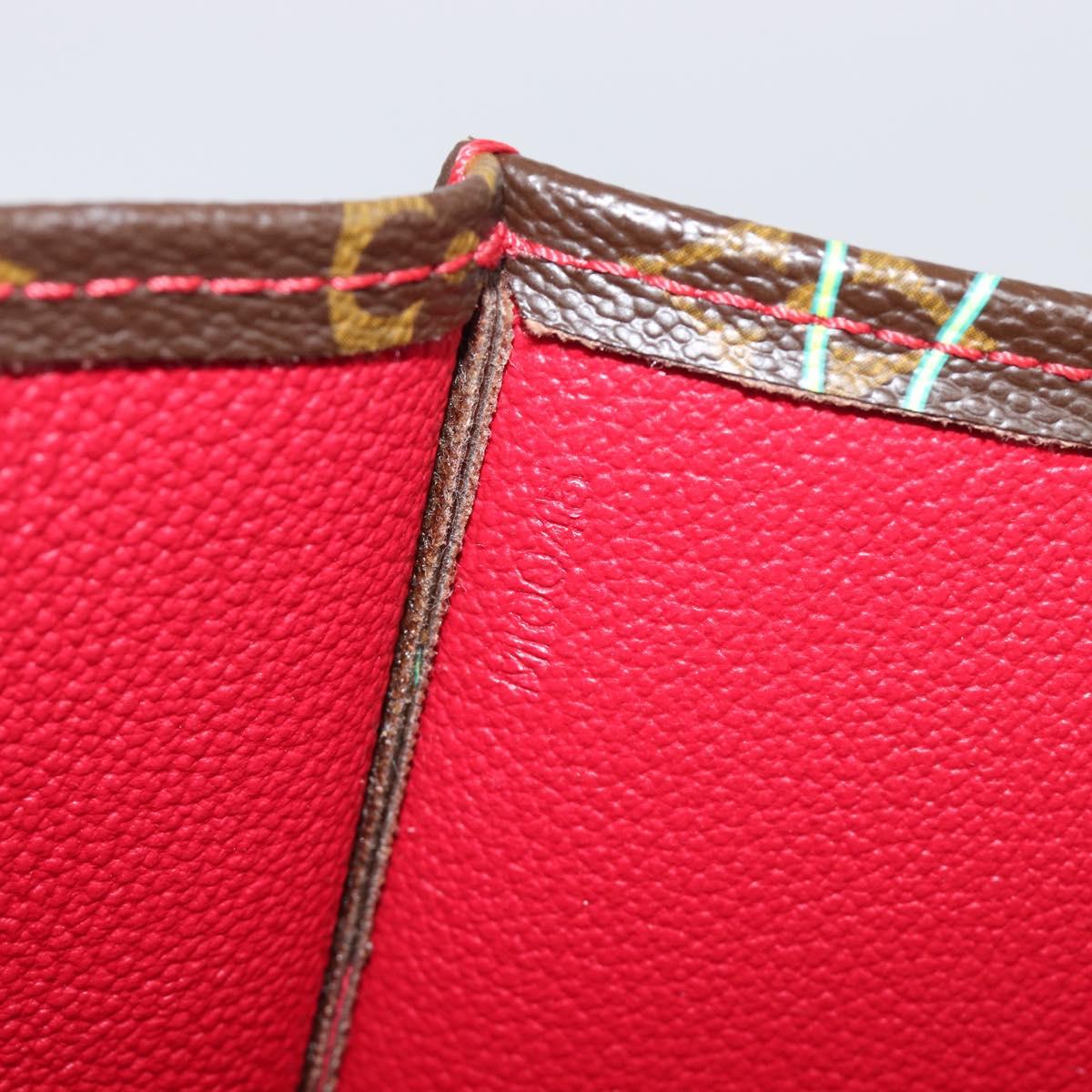 LOUIS VUITTON Monogram Cherry Sac Plat Hand Bag M95010 LV Auth 210155SAM