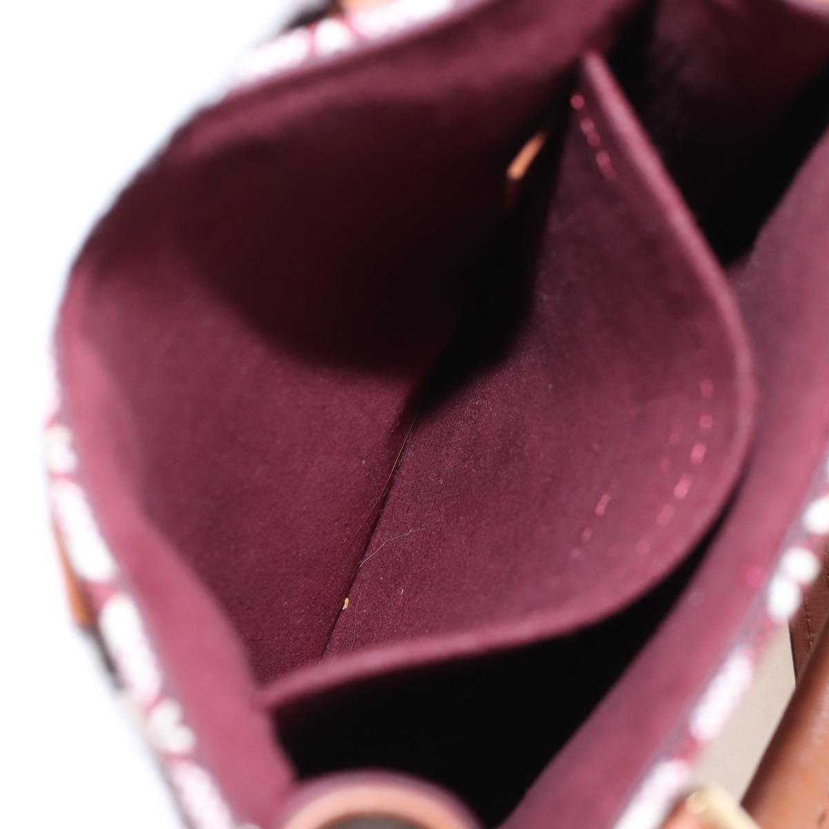 LOUIS VUITTON Pre-owned 1854 Print Petit Sac Plat Bag M69846 LV Auth 210158M