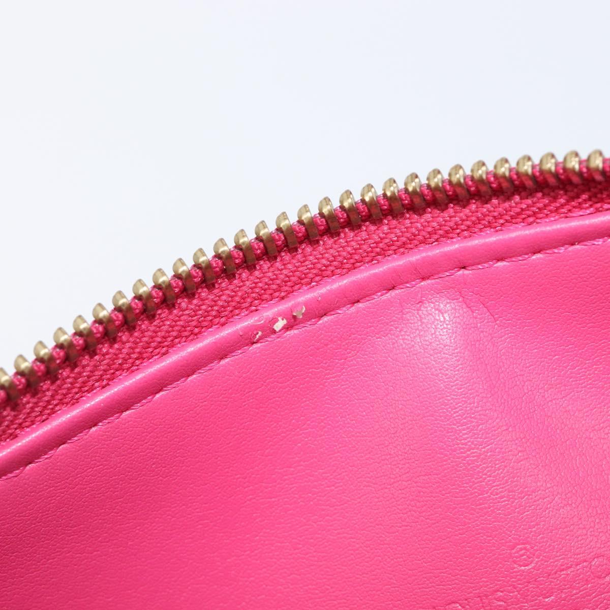 LOUIS VUITTON Monogram Vernis Bedford Bag Fuchsia Pink M91255 LV Auth 210165V