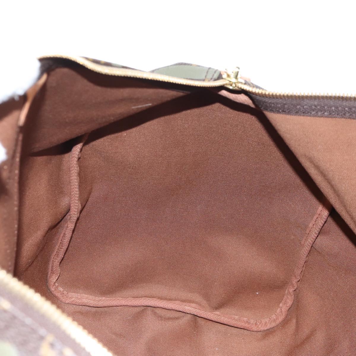 LOUIS VUITTON Monogram graffiti Keepall 50 Bag Khaki M92196 LV Auth 210193SAM
