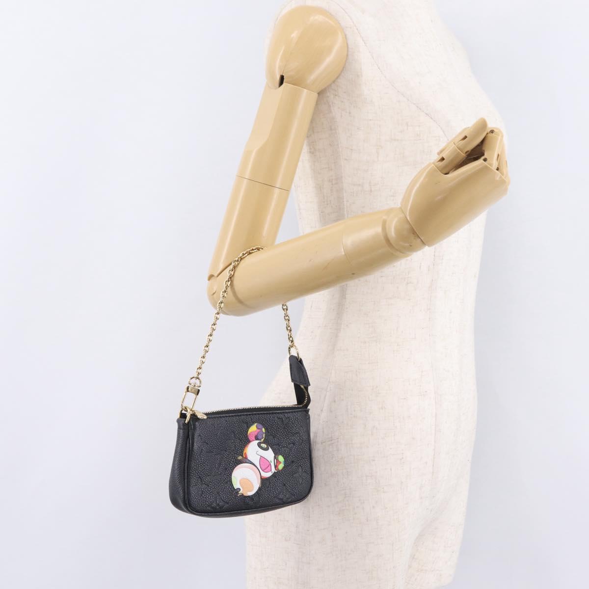LOUIS VUITTON Panda Mini Pochette Accessoires Pouch M13824 LV Auth 210209SM