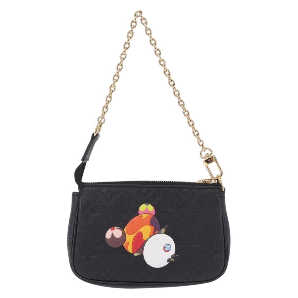 LOUIS VUITTON Panda Mini Pochette Accessoires Pouch M13824 LV Auth 210209SM