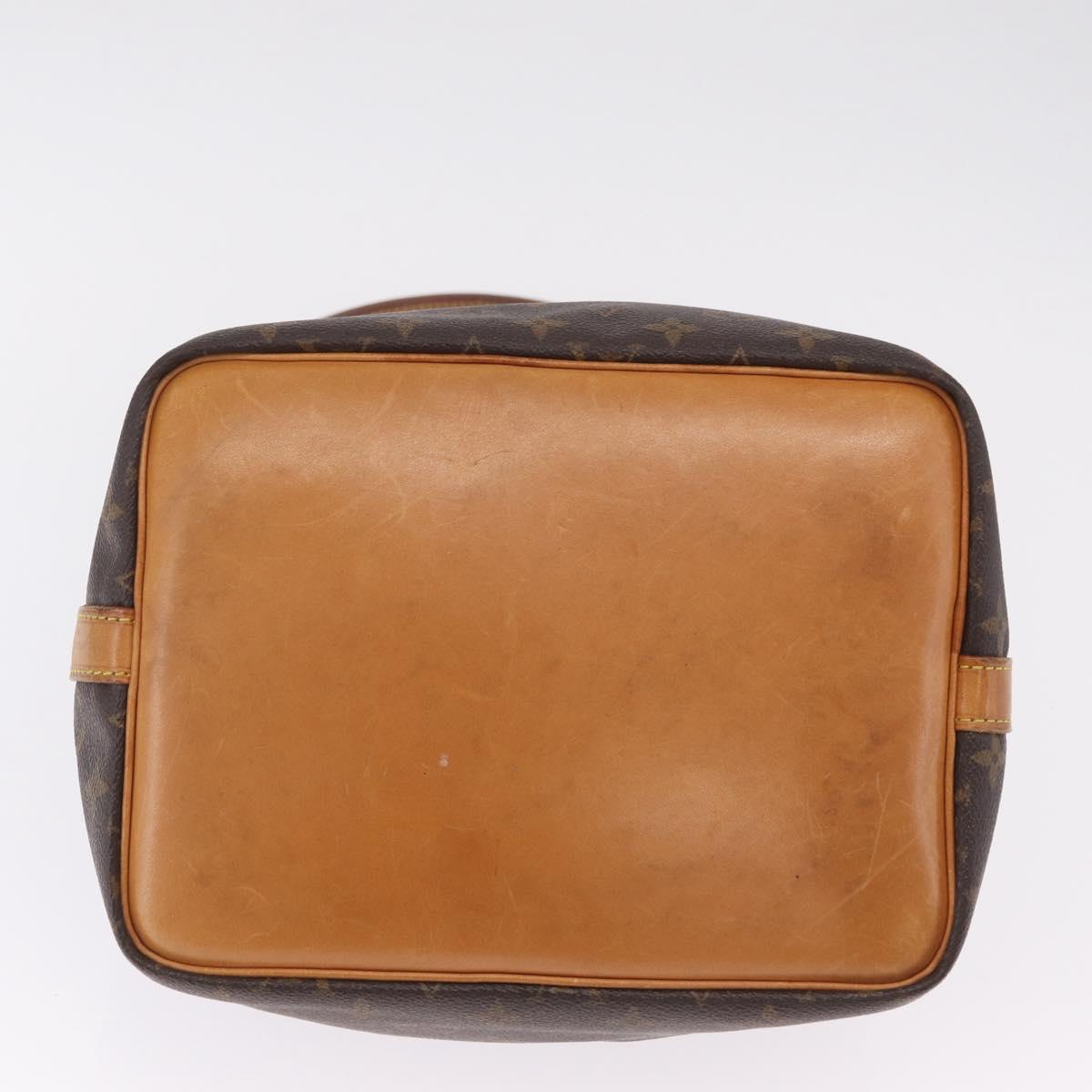 LOUIS VUITTON Monogram Petit Noe Shoulder Bag M42226 LV Auth 210217