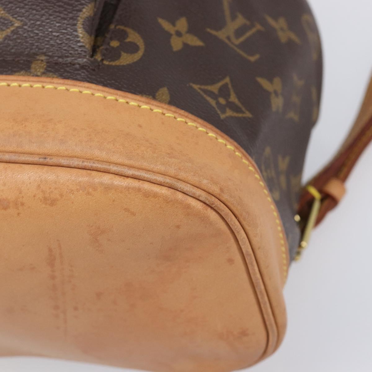 LOUIS VUITTON Monogram Montsouris MM Backpack M51136 LV Auth 210228A