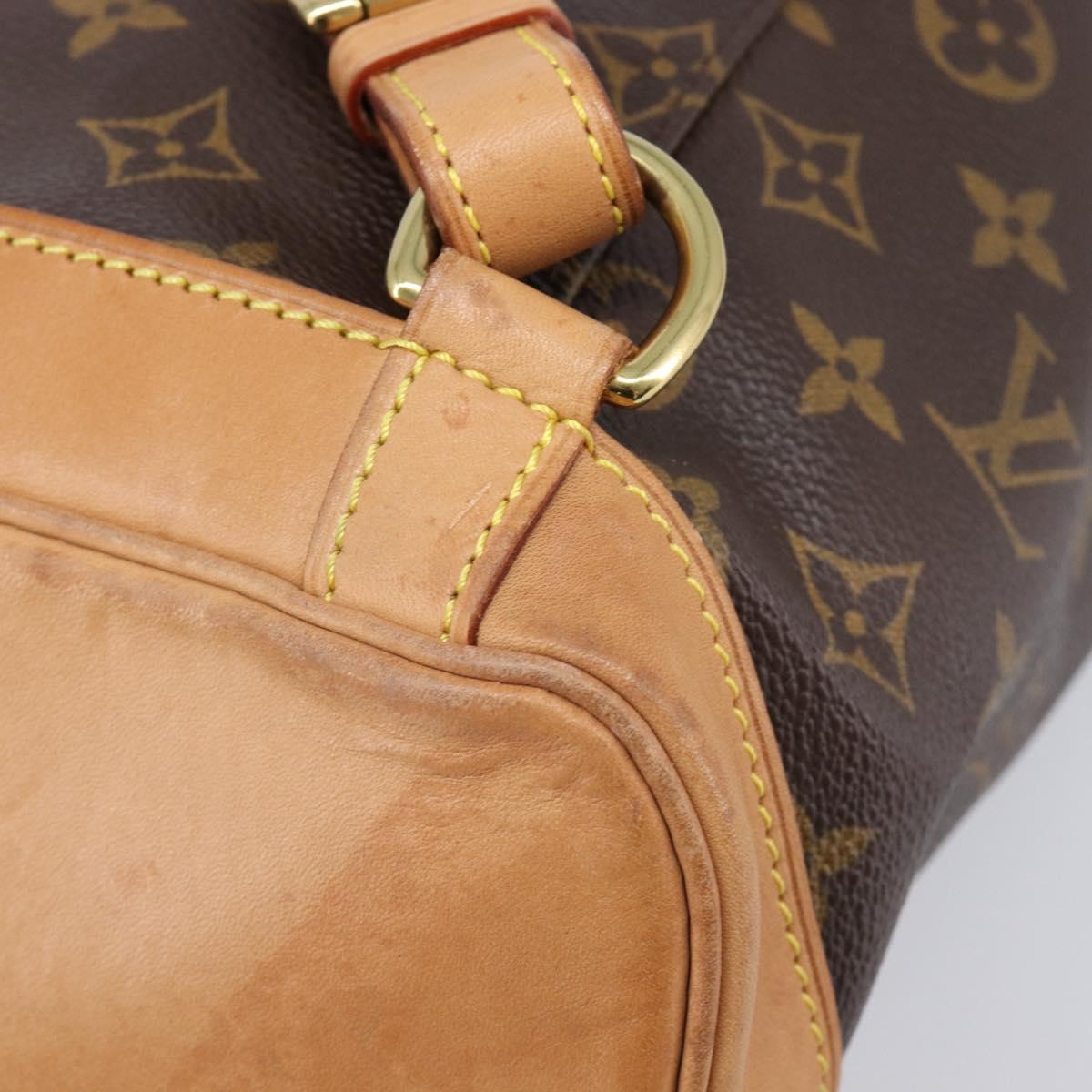 LOUIS VUITTON Monogram Montsouris MM Backpack M51136 LV Auth 210228A
